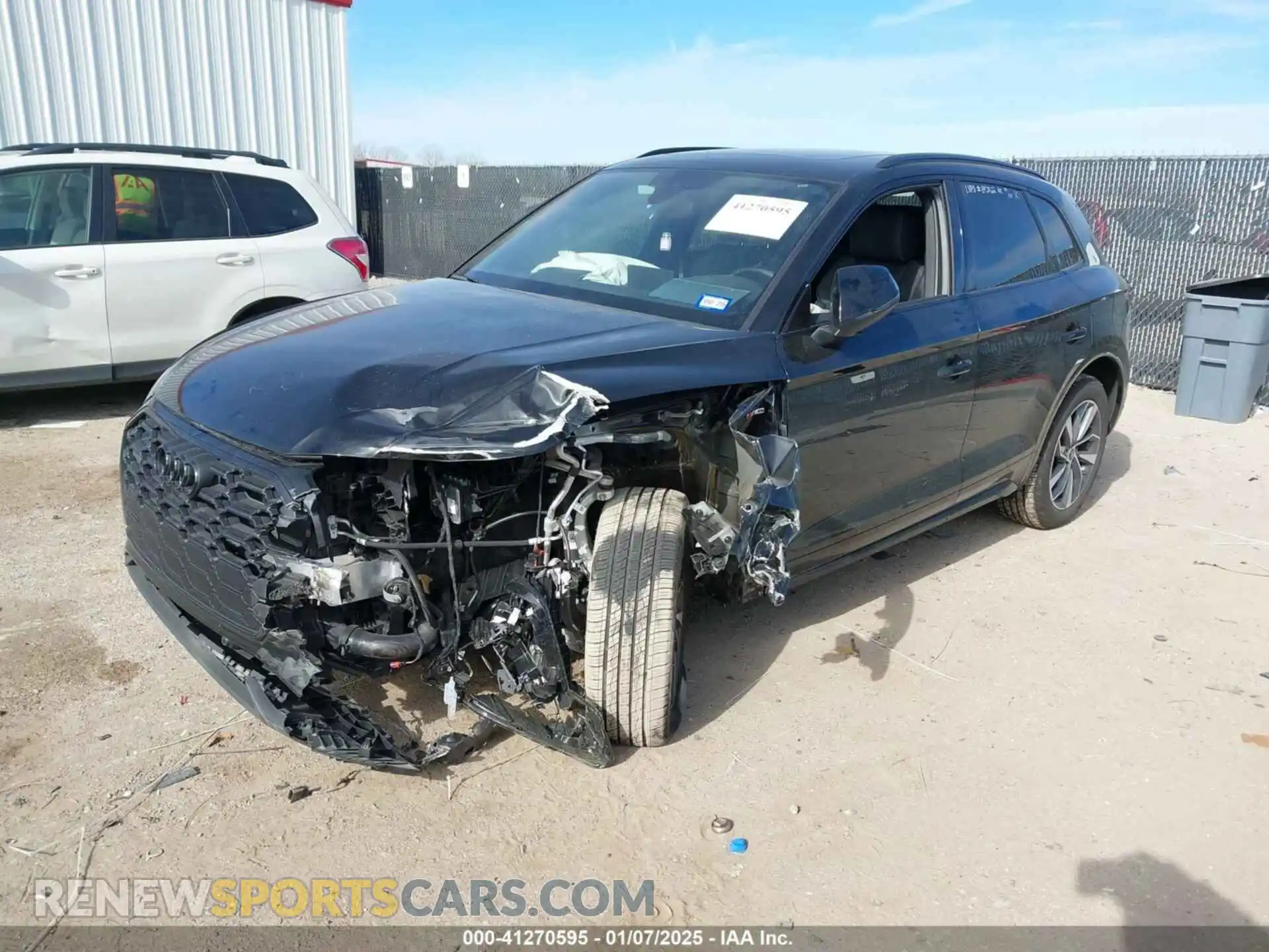 2 Photograph of a damaged car WA1GAAFYXR2105641 AUDI Q5 2024