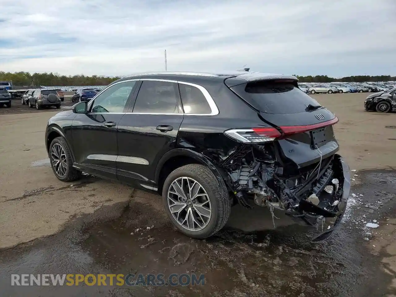 2 fotografías del automóvil dañado WA12AAGU4S2024873 AUDI Q5 2025