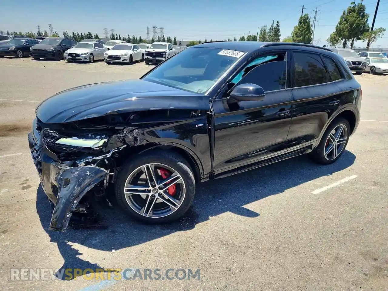 1 Photograph of a damaged car WA1E2AFYXS2010538 AUDI Q5 2025