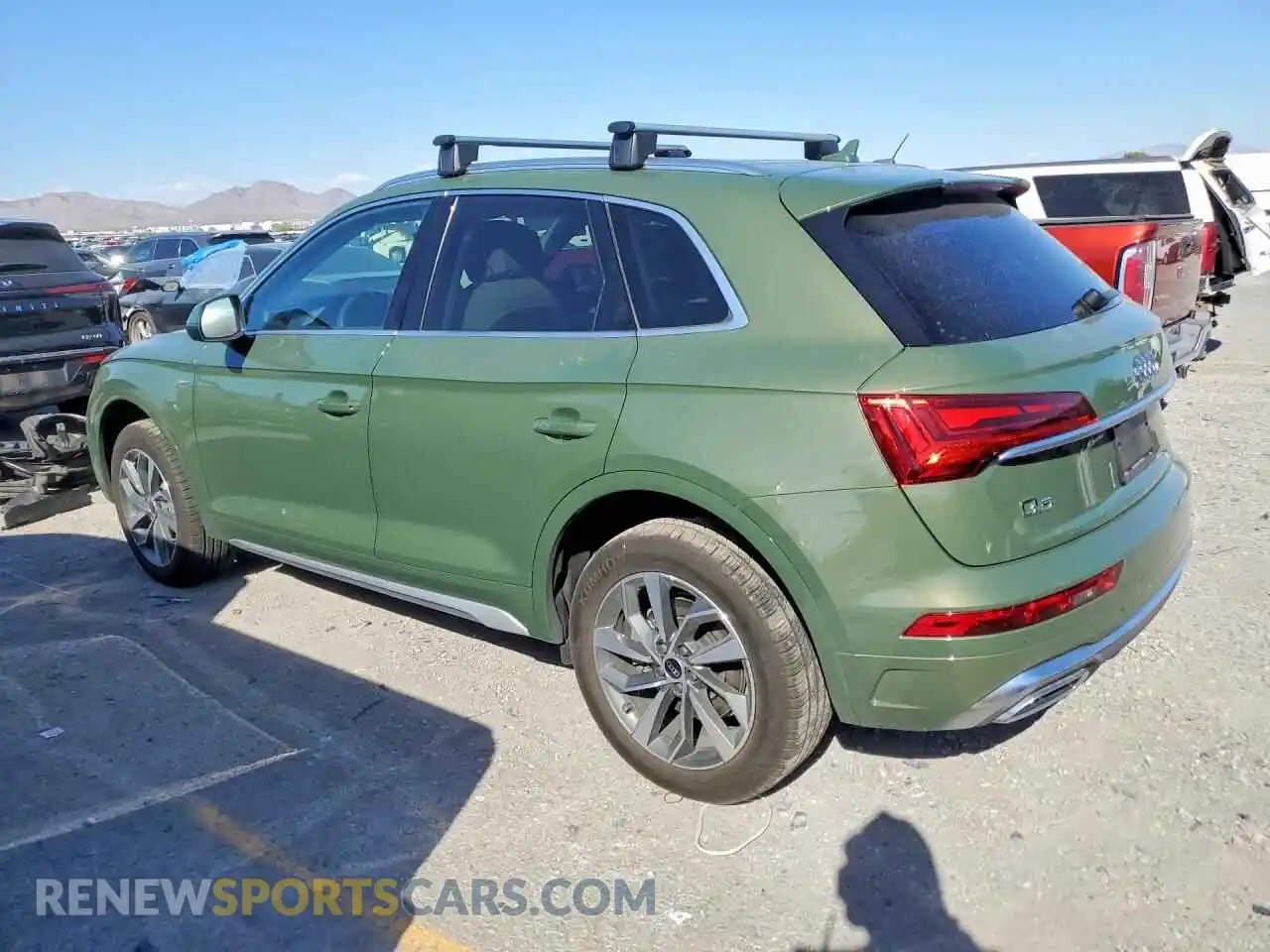 2 fotografías del automóvil dañado WA1EAAFY2S2050180 AUDI Q5 2025