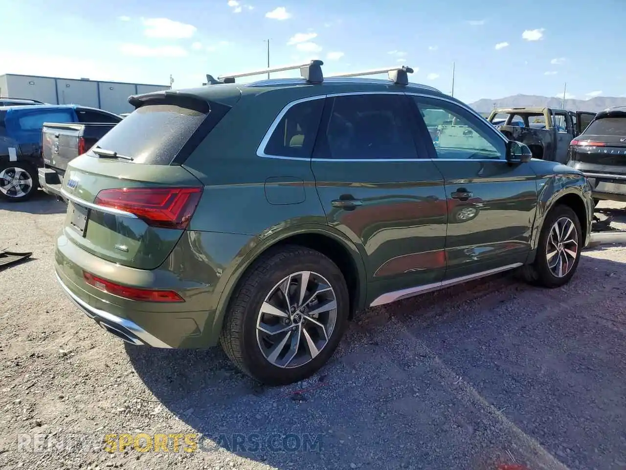 3 fotografías del automóvil dañado WA1EAAFY2S2050180 AUDI Q5 2025