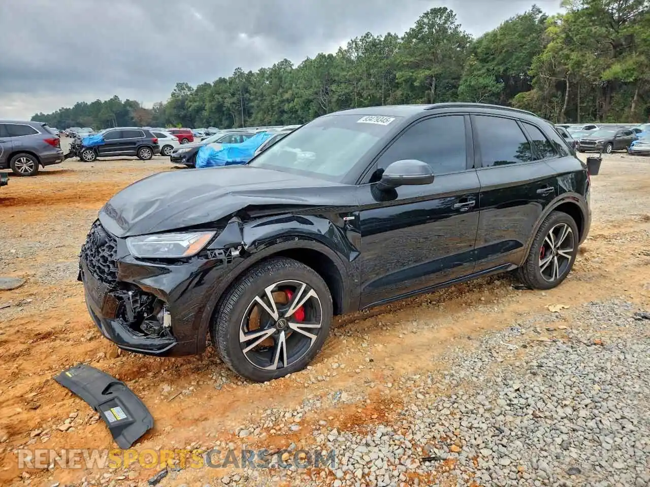 1 fotografías del automóvil dañado WA1EAAFYXS2021090 AUDI Q5 2025