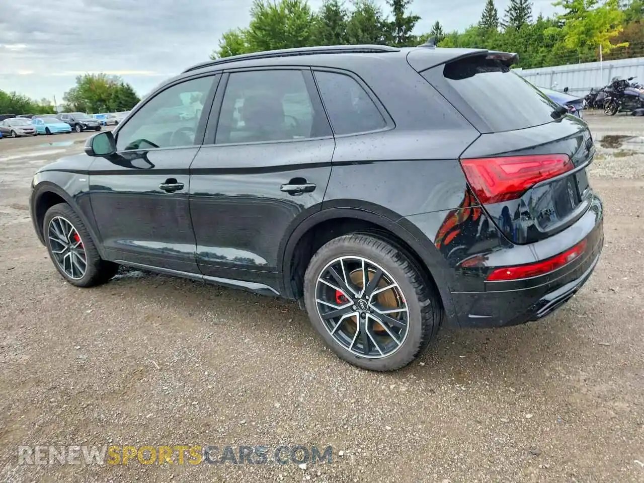 2 fotografías del automóvil dañado WA1FAAFY1S2012038 AUDI Q5 2025