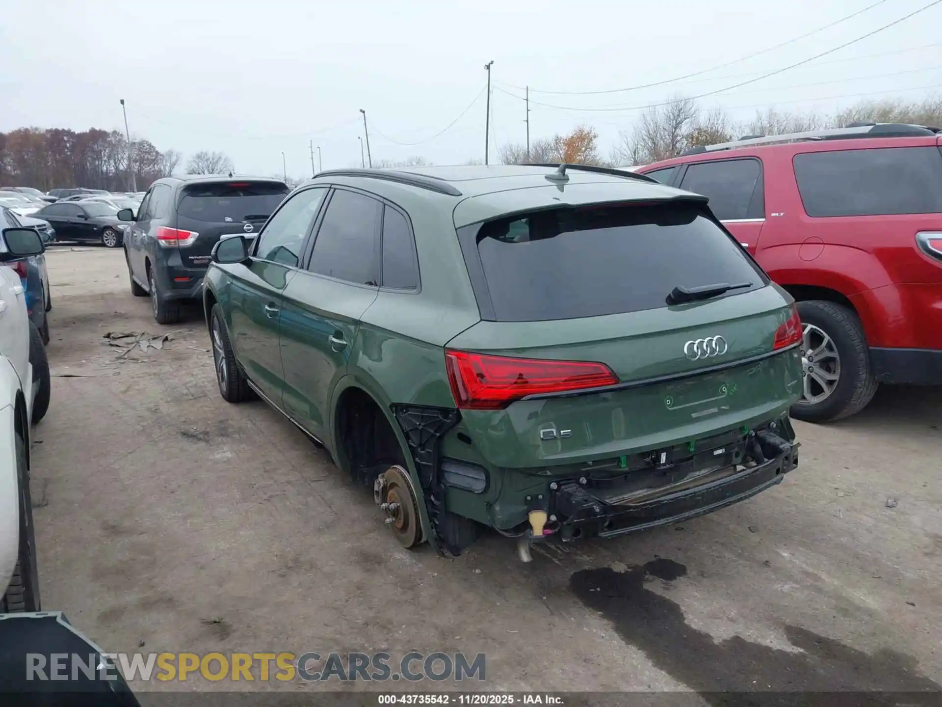 3 fotografías del automóvil dañado WA1GAAFY4S2041778 AUDI Q5 2025