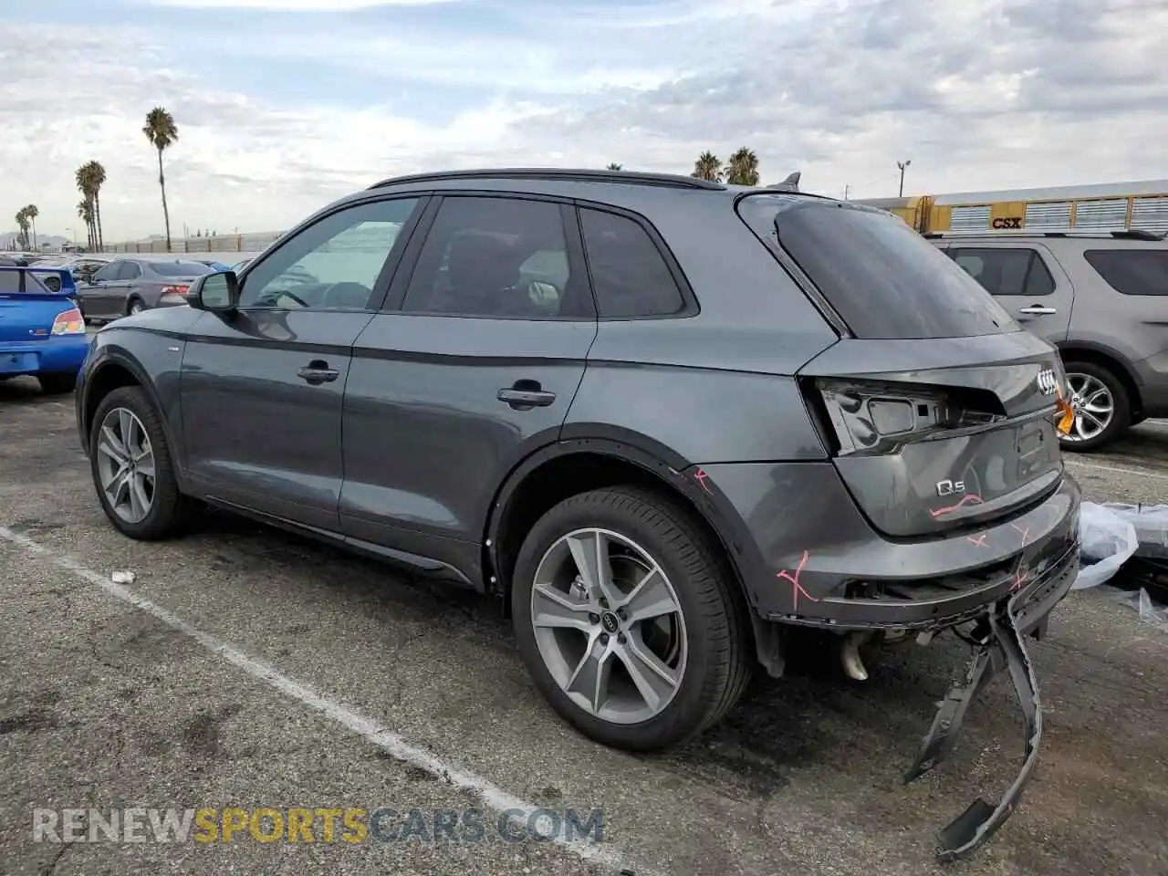 2 Photograph of a damaged car WA1GAAFY5S2057584 AUDI Q5 2025