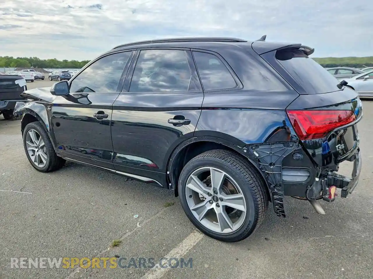 2 fotografías del automóvil dañado WA1GAAFY7S2031407 AUDI Q5 2025