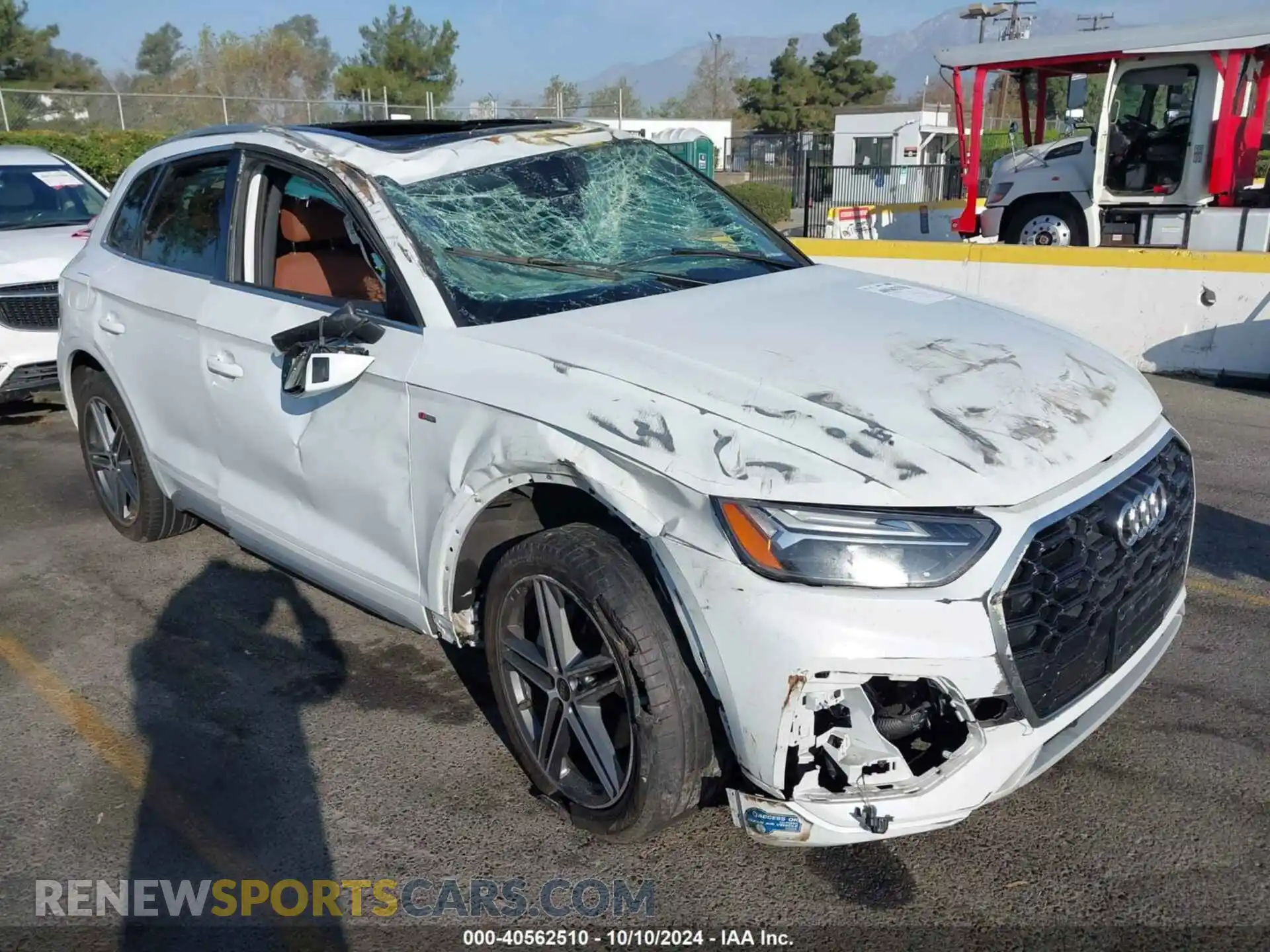 1 fotografías del automóvil dañado WA1G2AFY0M2040188 AUDI Q5 E 2021