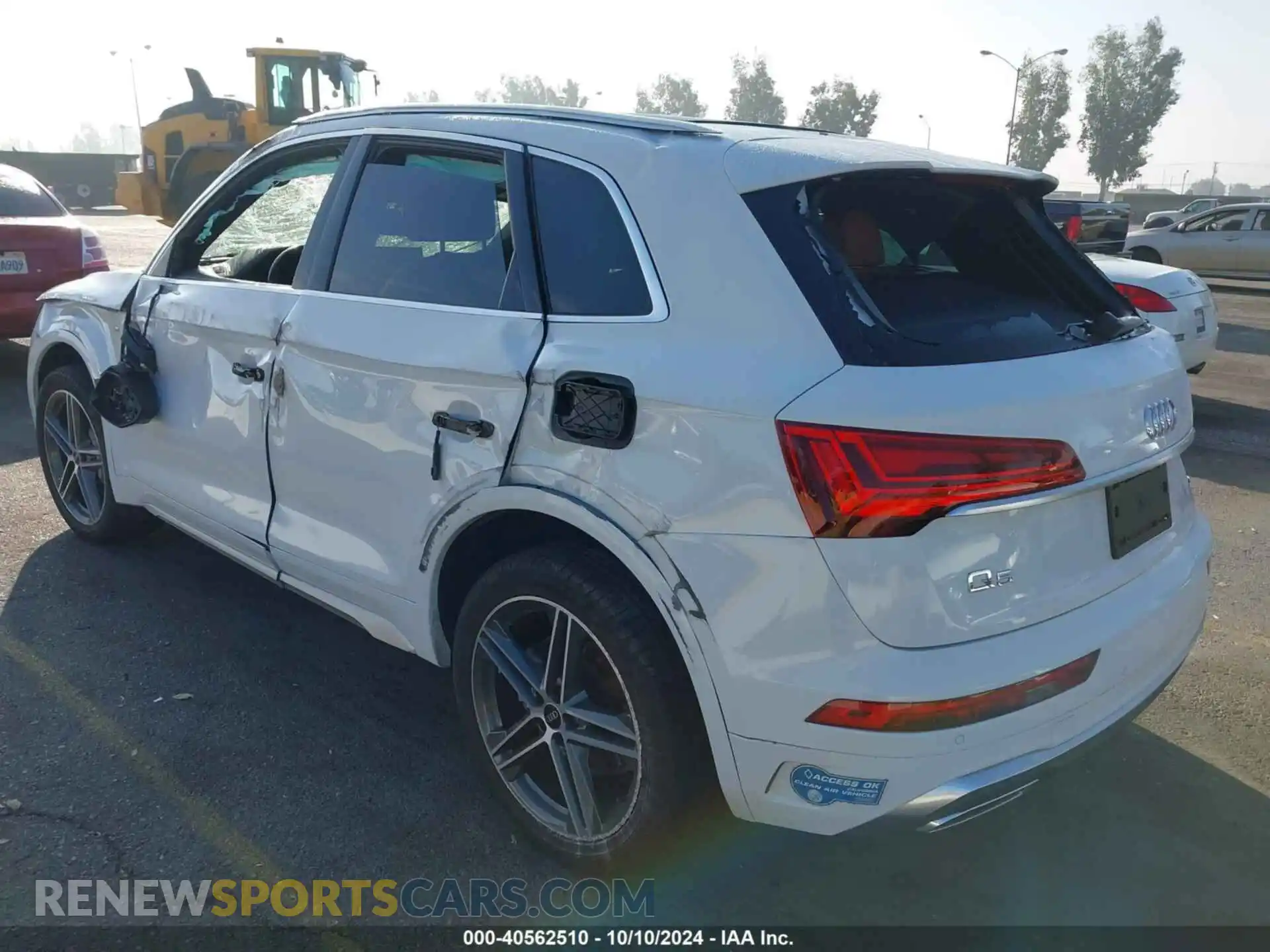 3 fotografías del automóvil dañado WA1G2AFY0M2040188 AUDI Q5 E 2021