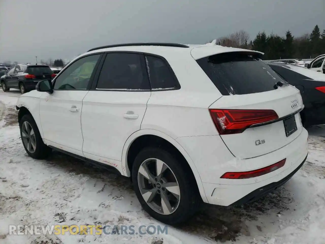 2 fotografías del automóvil dañado WA1AAAFY4P2193279 AUDI Q5 KOMFORT 2023