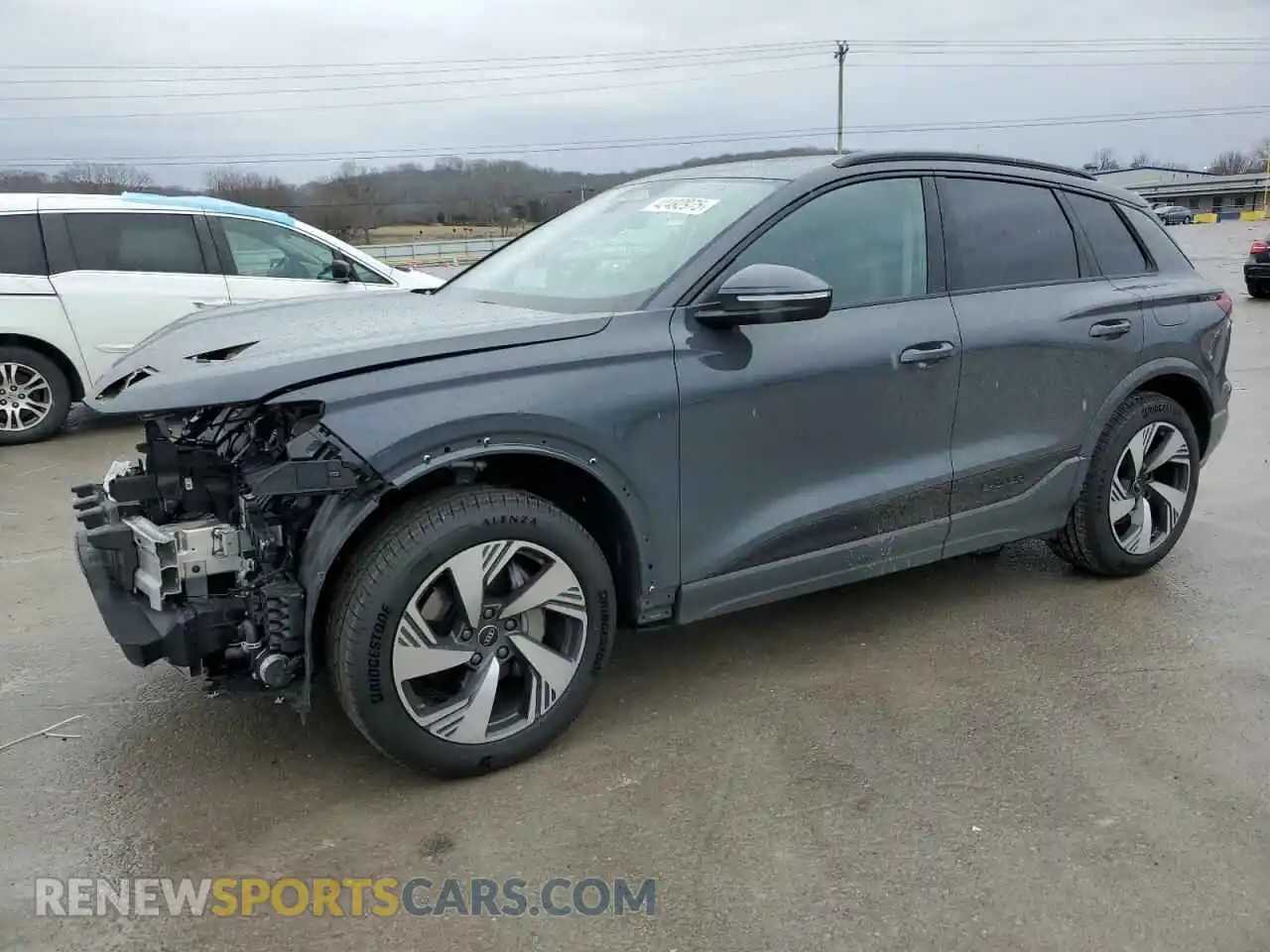 1 Фотография поврежденного автомобиля WA124BGF6SA005195 AUDI Q6 E-TRON 2025