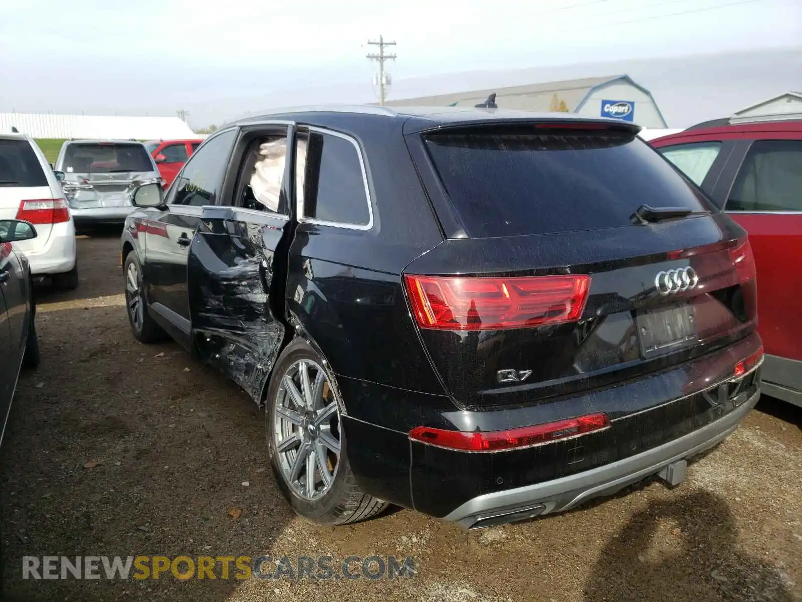 3 Photograph of a damaged car WA1AAAF75KD013604 AUDI Q7 2019
