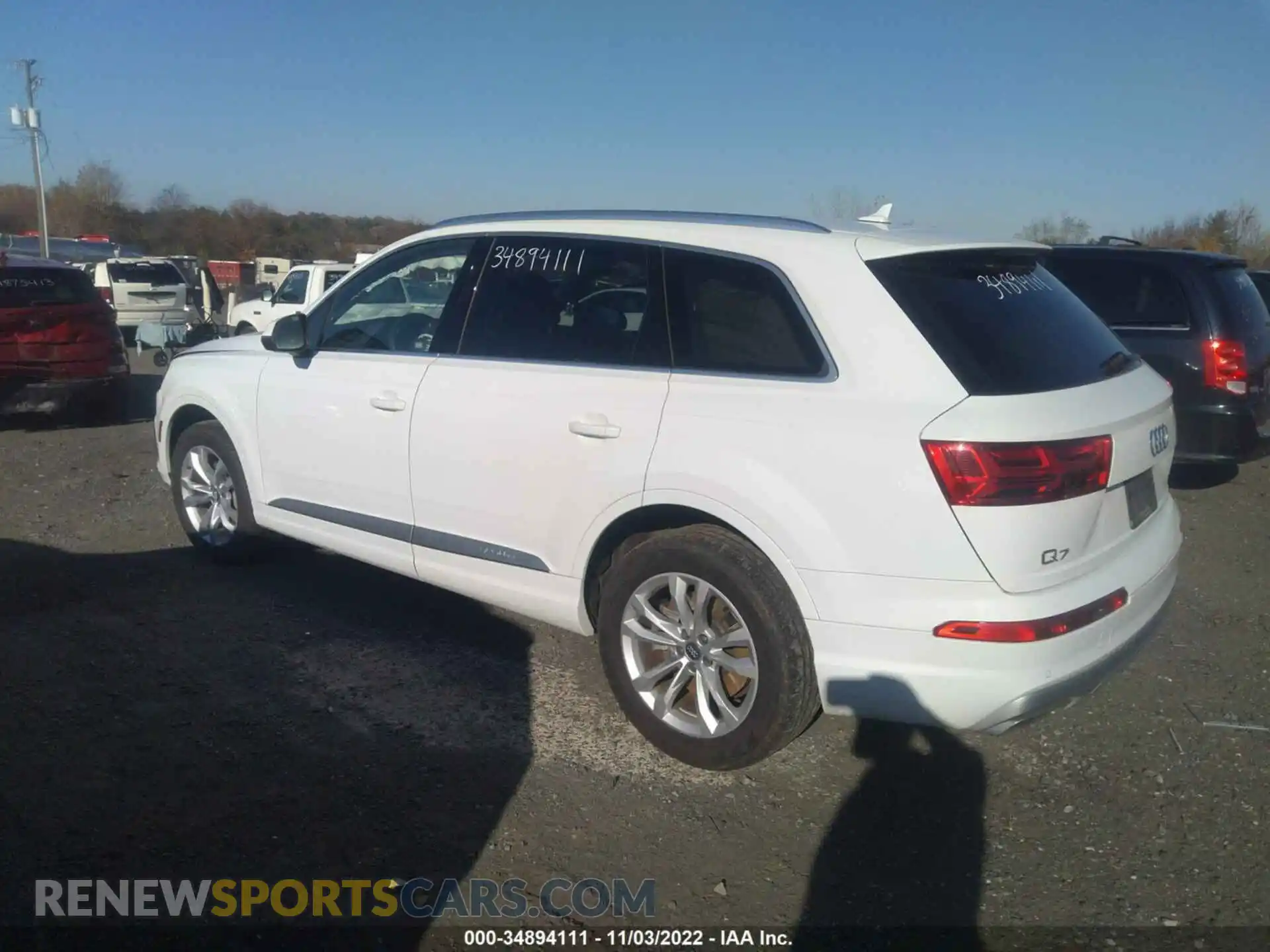 3 Photograph of a damaged car WA1AHAF70KD016356 AUDI Q7 2019