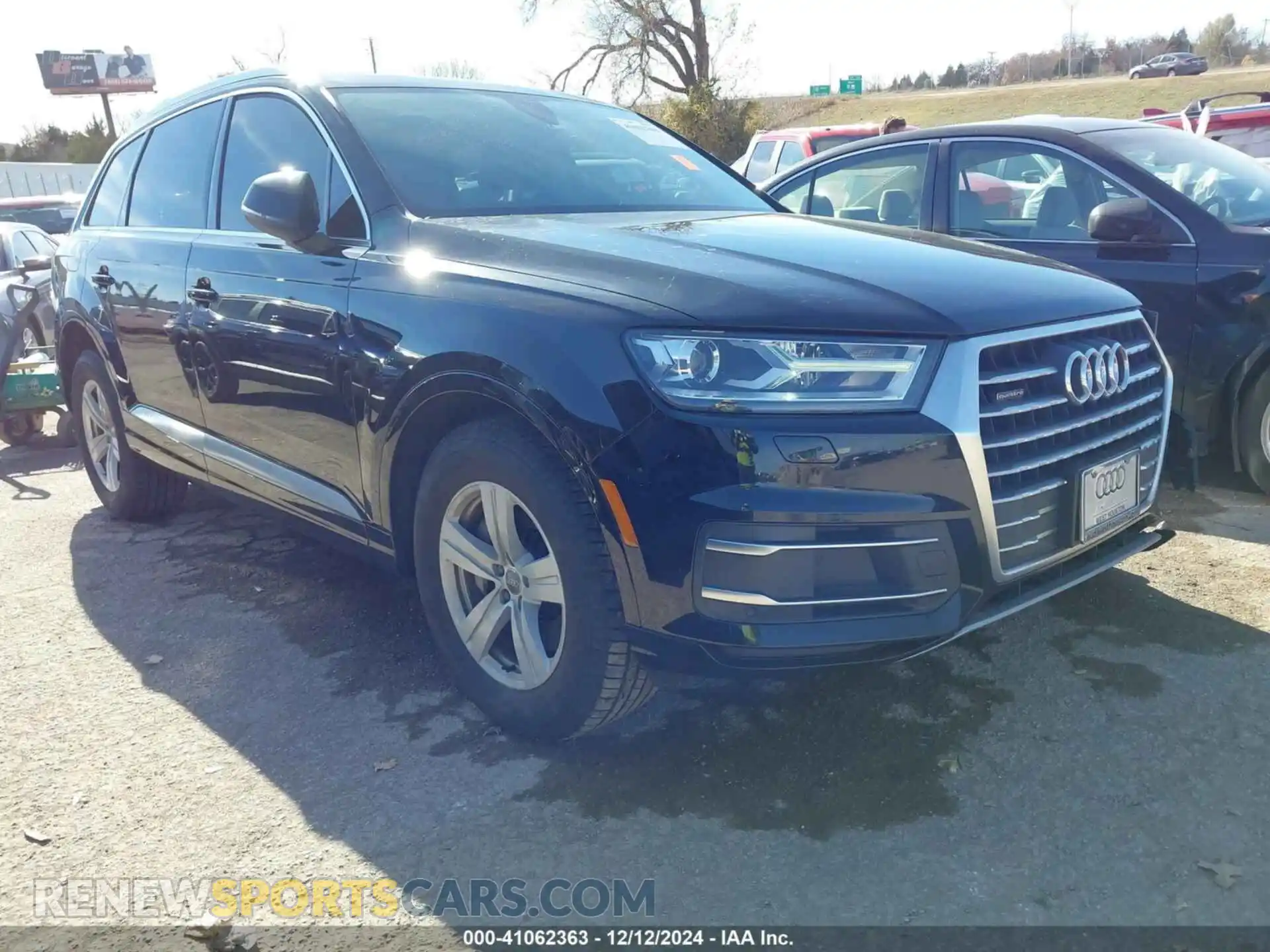 1 Photograph of a damaged car WA1AHAF70KD020603 AUDI Q7 2019