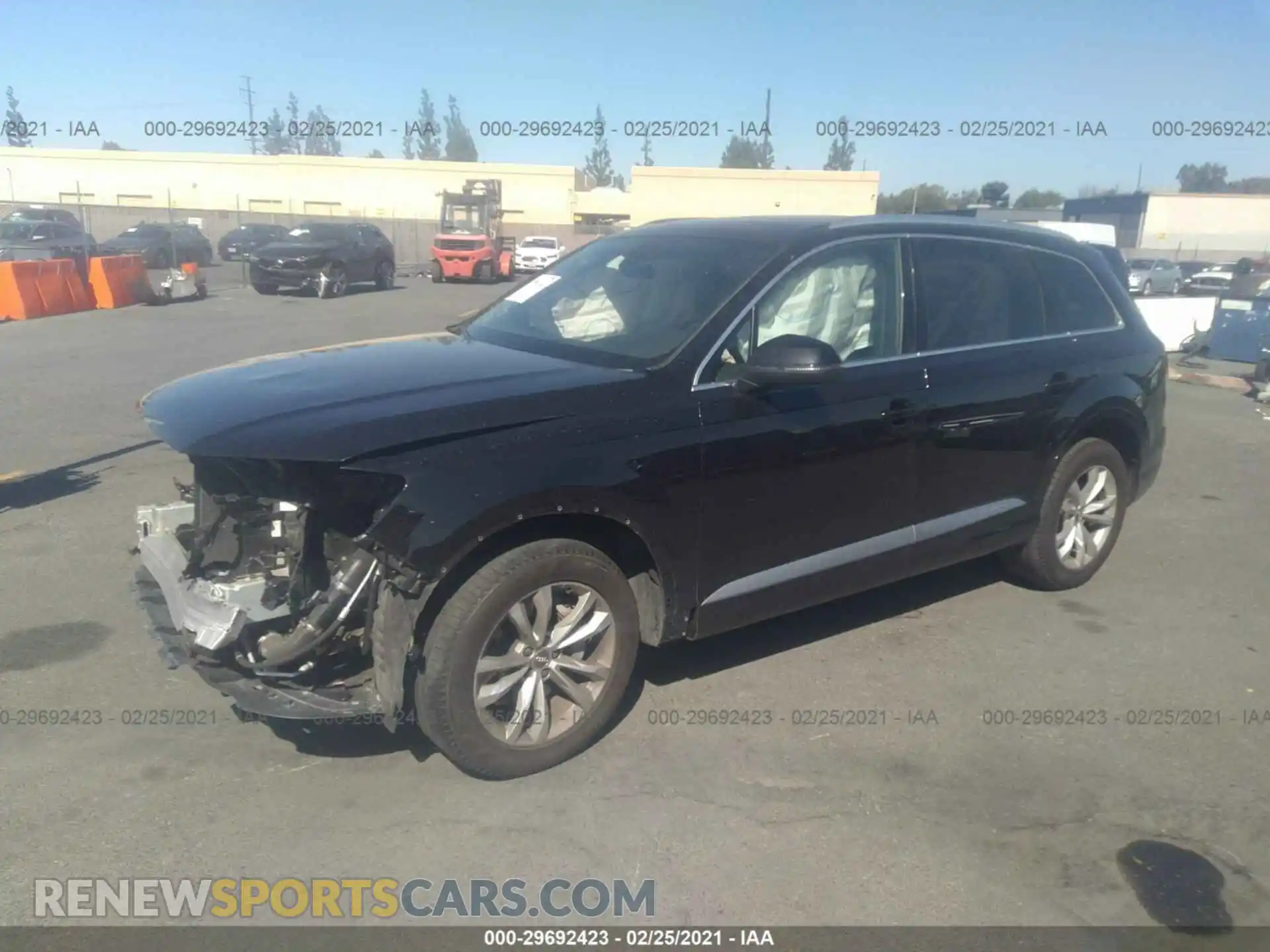 2 Photograph of a damaged car WA1AHAF71KD025566 AUDI Q7 2019