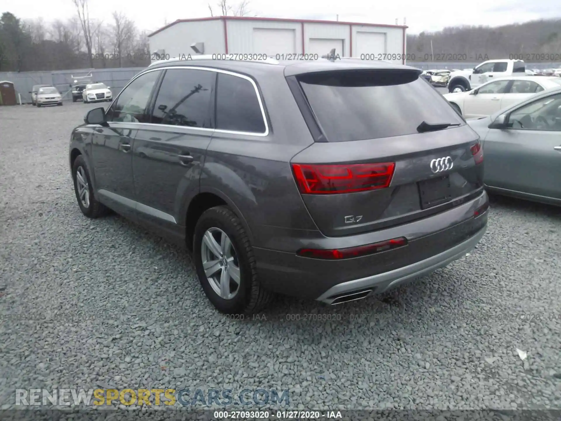 3 Photograph of a damaged car WA1AHAF72KD021364 AUDI Q7 2019