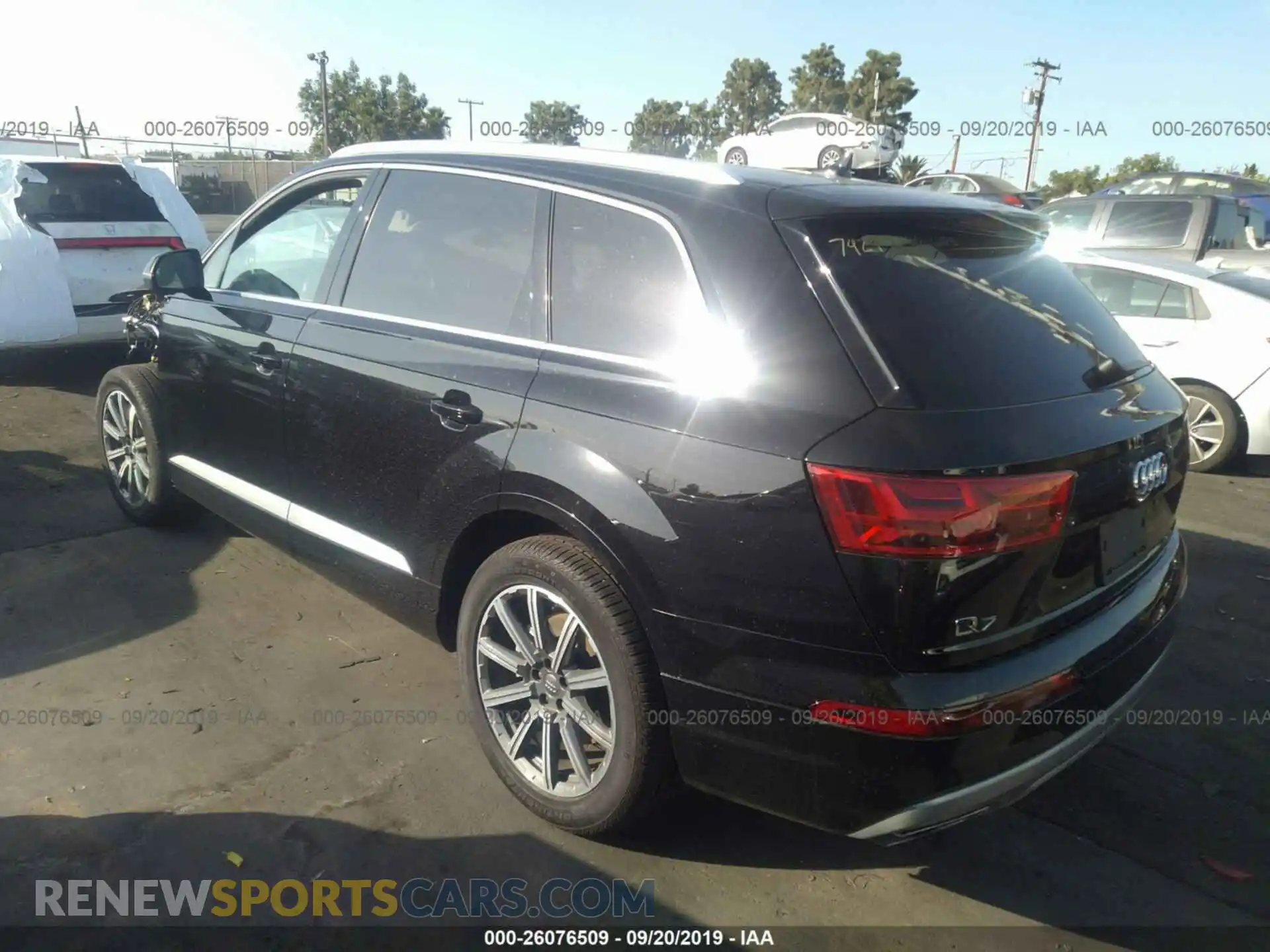 3 Photograph of a damaged car WA1AHAF72KD027763 AUDI Q7 2019