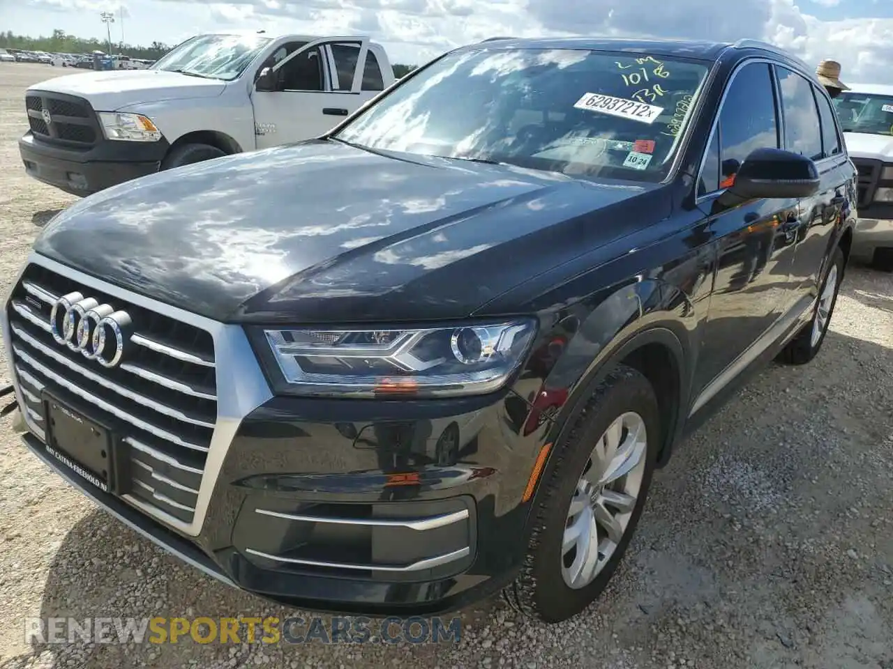 2 Photograph of a damaged car WA1AHAF73KD036617 AUDI Q7 2019