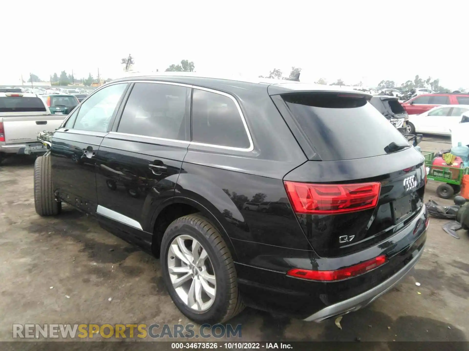 3 Photograph of a damaged car WA1AHAF73KD041235 AUDI Q7 2019
