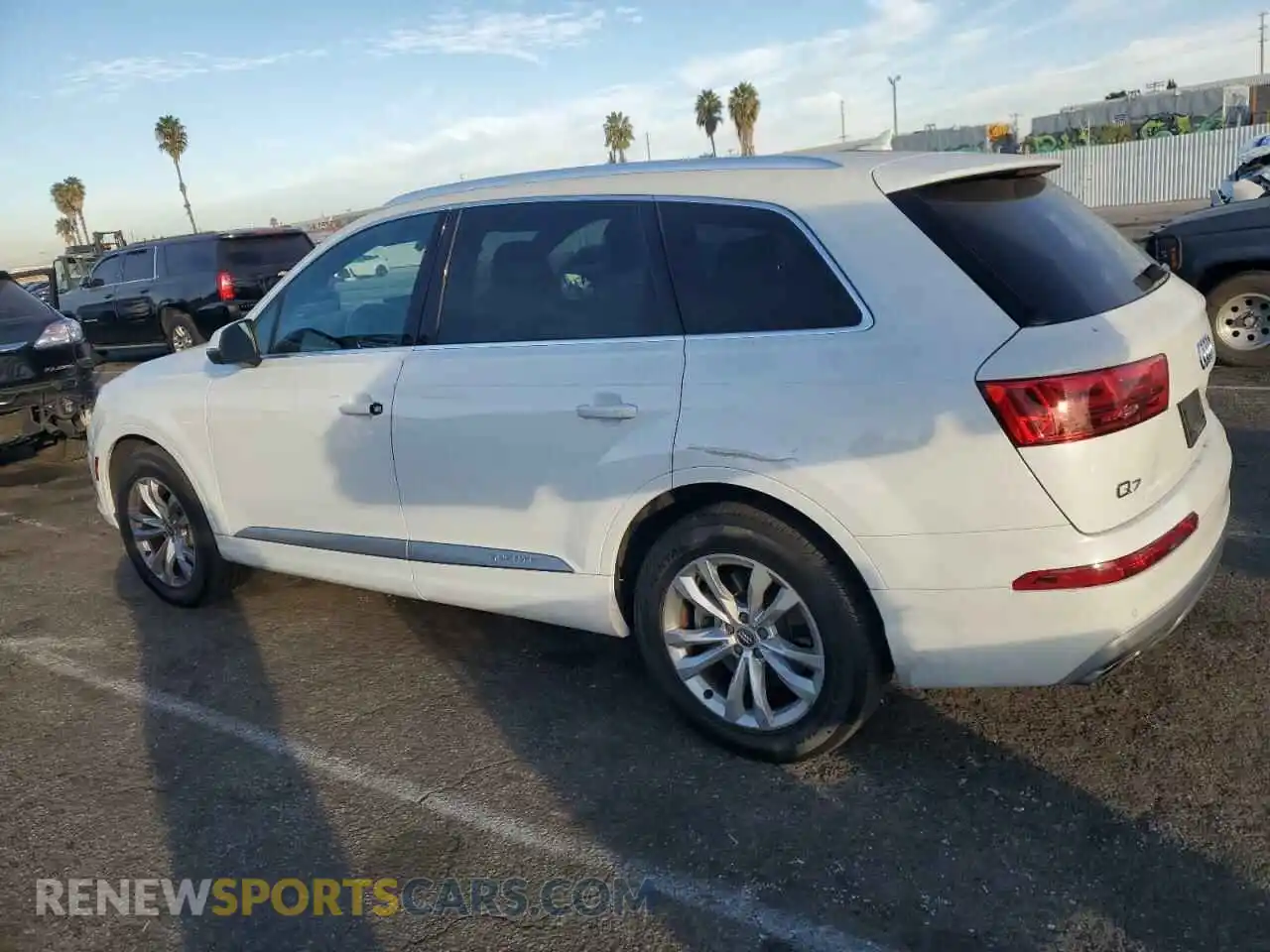 2 Photograph of a damaged car WA1AHAF73KD041784 AUDI Q7 2019