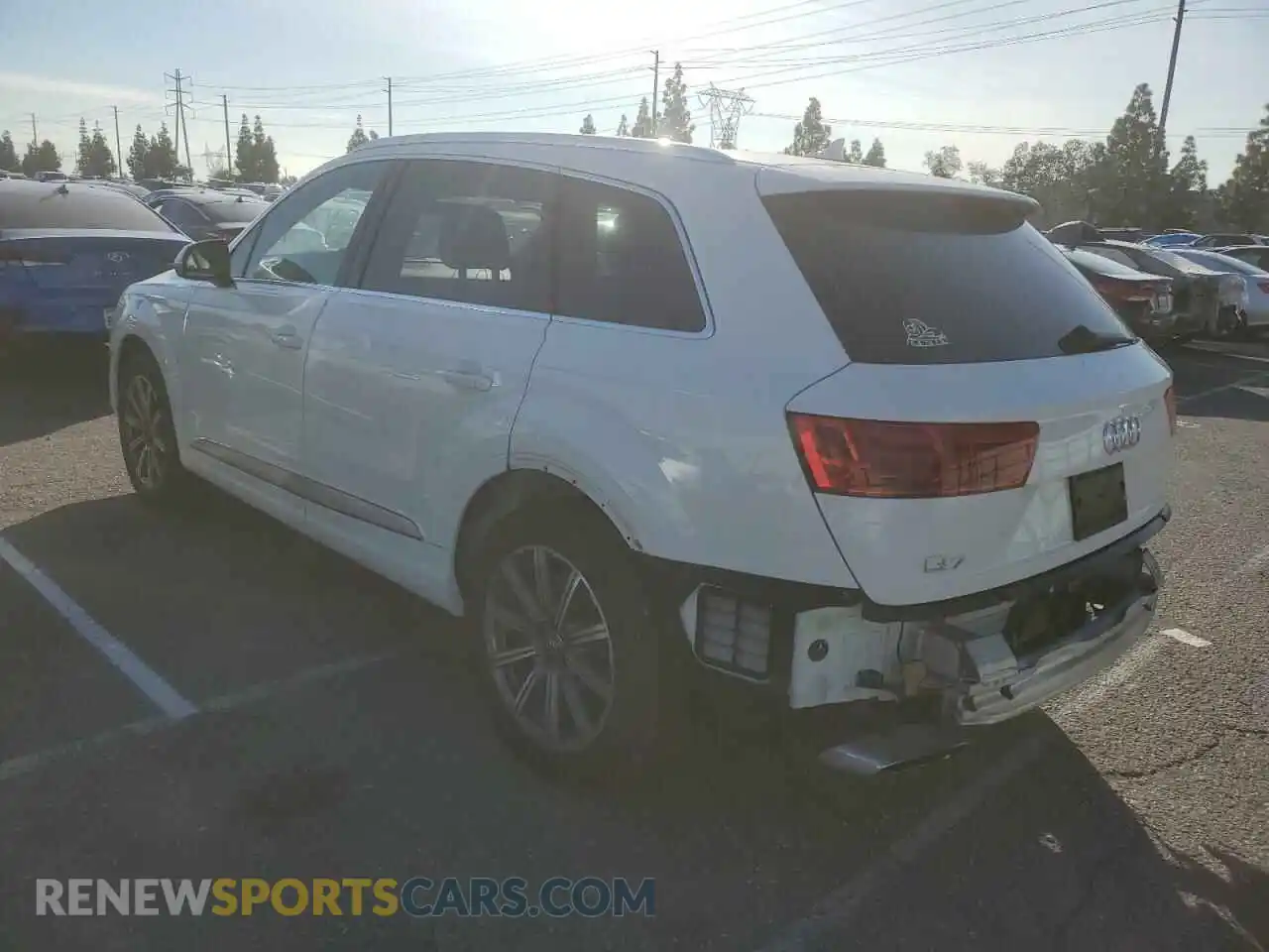2 Photograph of a damaged car WA1AHAF74KD021043 AUDI Q7 2019