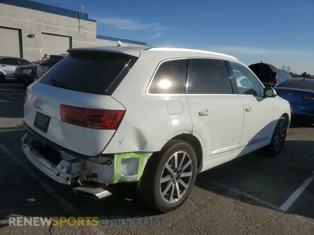3 Photograph of a damaged car WA1AHAF74KD021043 AUDI Q7 2019