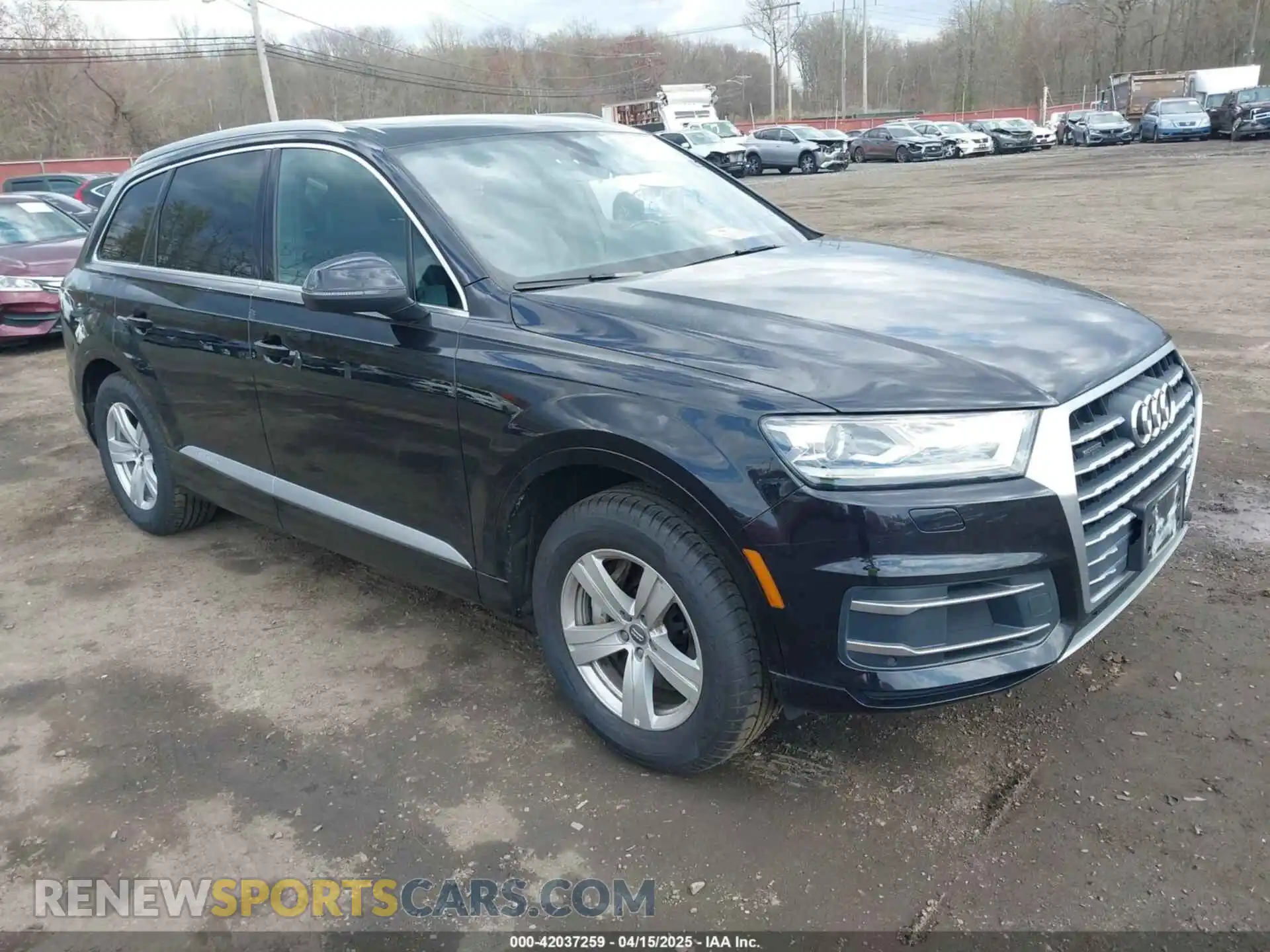 1 Photograph of a damaged car WA1AHAF74KD034469 AUDI Q7 2019