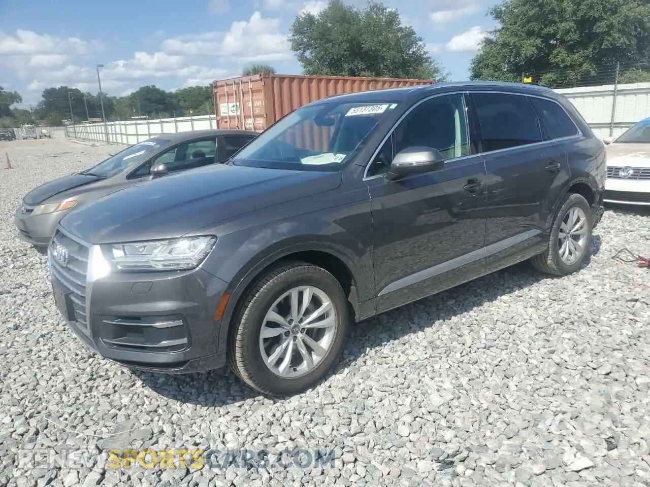 1 Photograph of a damaged car WA1AHAF74KD047674 AUDI Q7 2019