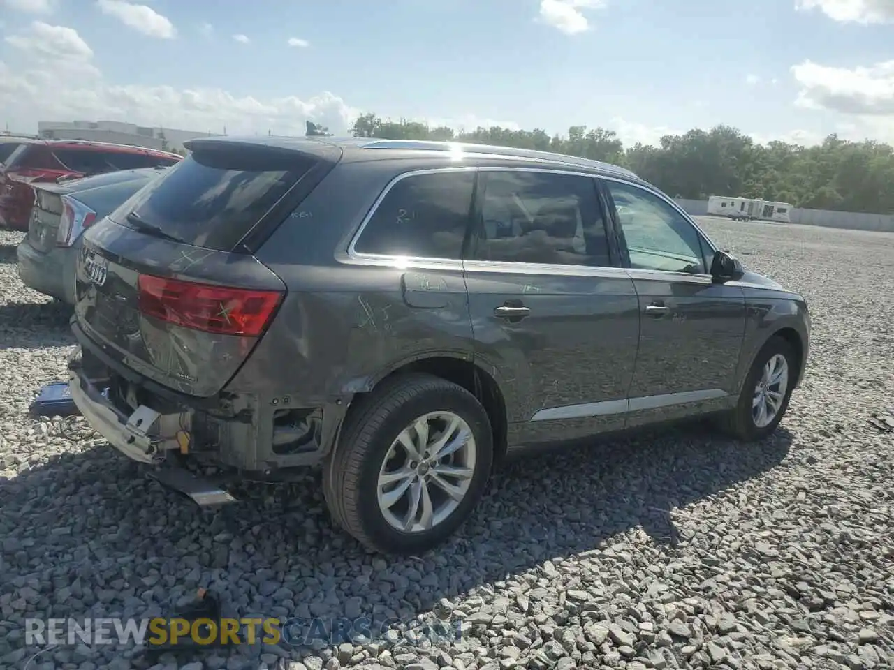 3 Photograph of a damaged car WA1AHAF74KD047674 AUDI Q7 2019