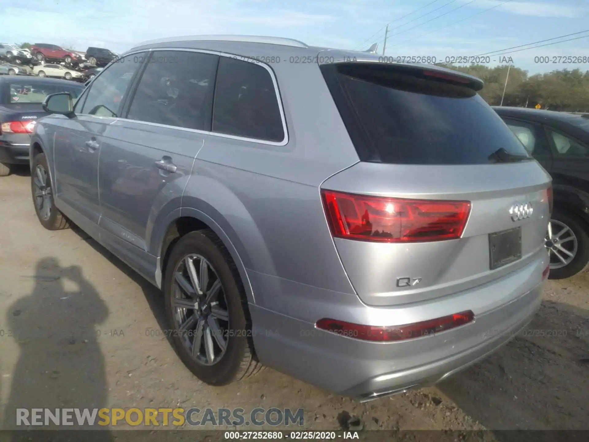 3 Photograph of a damaged car WA1AHAF75KD029426 AUDI Q7 2019