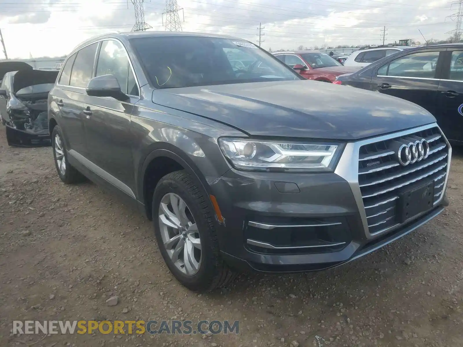 1 Photograph of a damaged car WA1AHAF75KD033010 AUDI Q7 2019