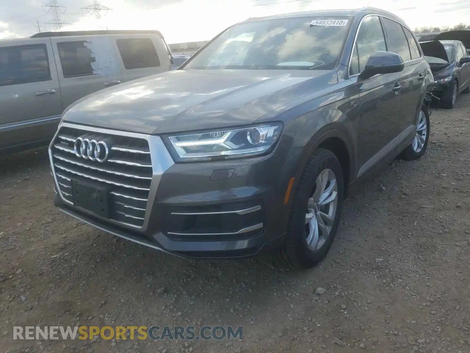 2 Photograph of a damaged car WA1AHAF75KD033010 AUDI Q7 2019