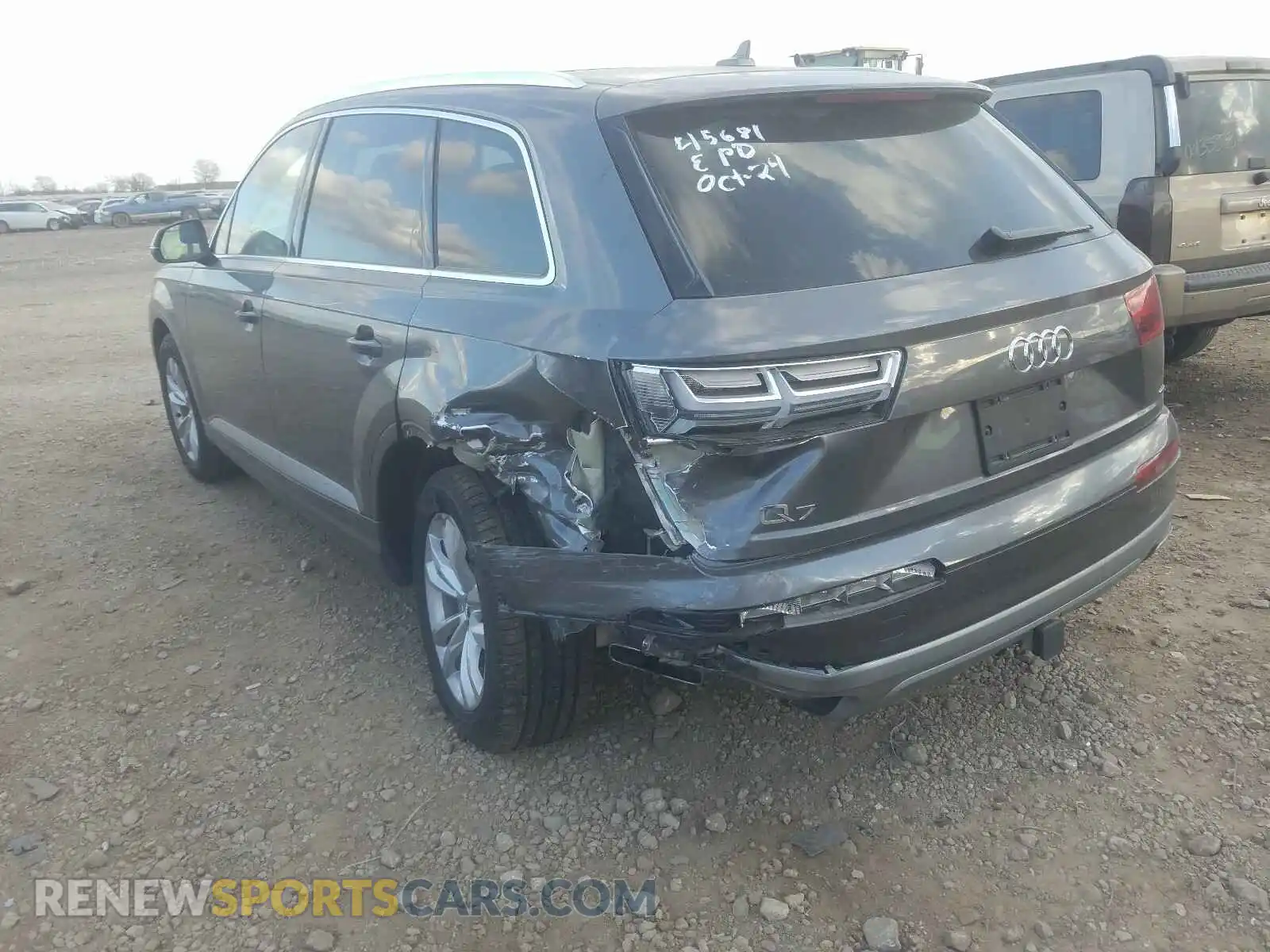 3 Photograph of a damaged car WA1AHAF75KD033010 AUDI Q7 2019