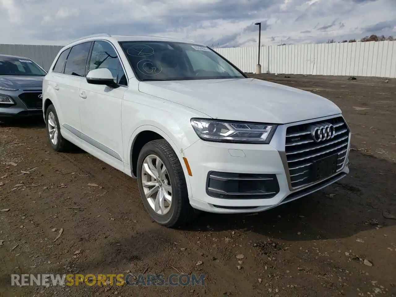 1 Photograph of a damaged car WA1AHAF76KD037650 AUDI Q7 2019