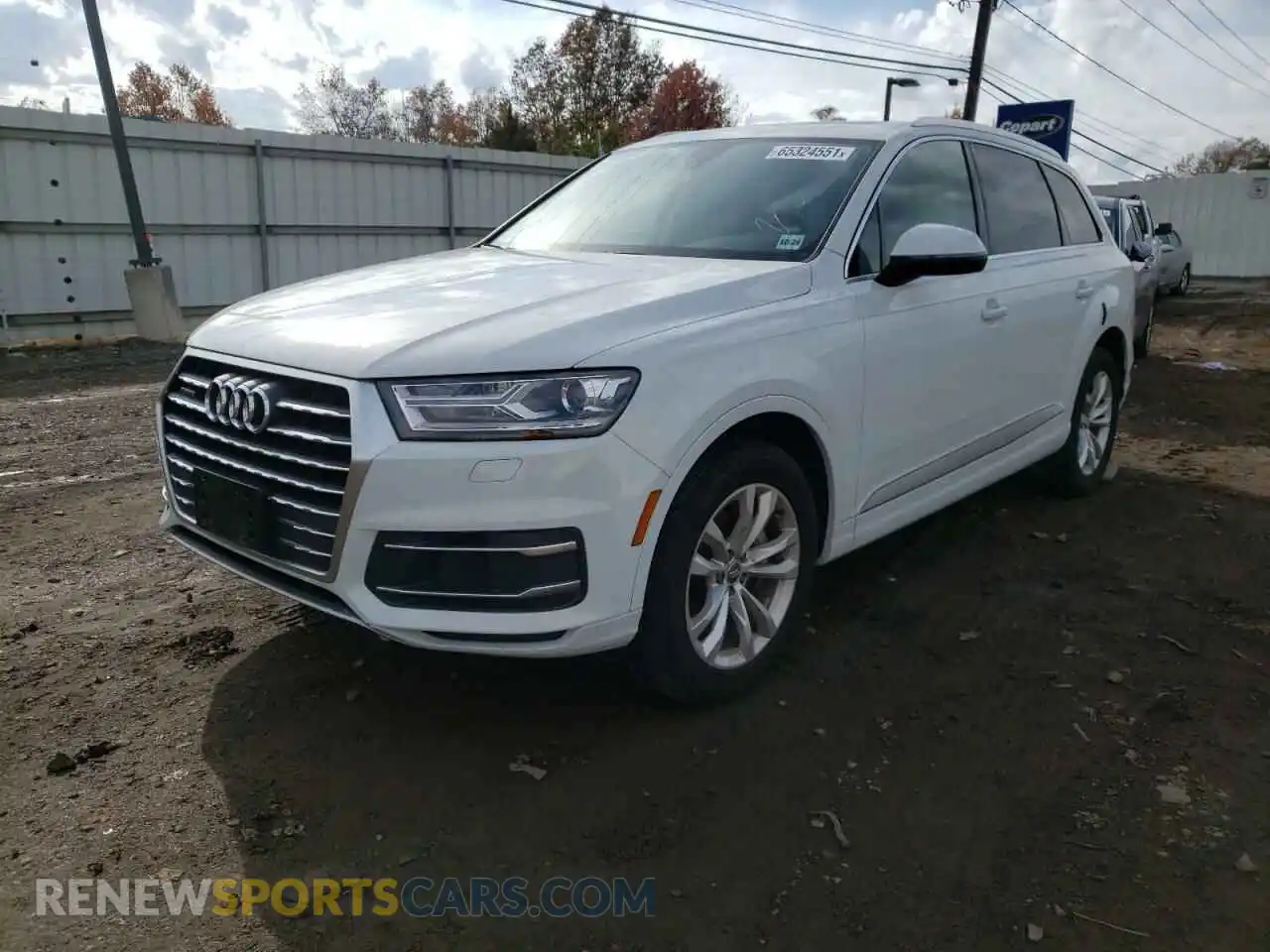2 Photograph of a damaged car WA1AHAF76KD037650 AUDI Q7 2019
