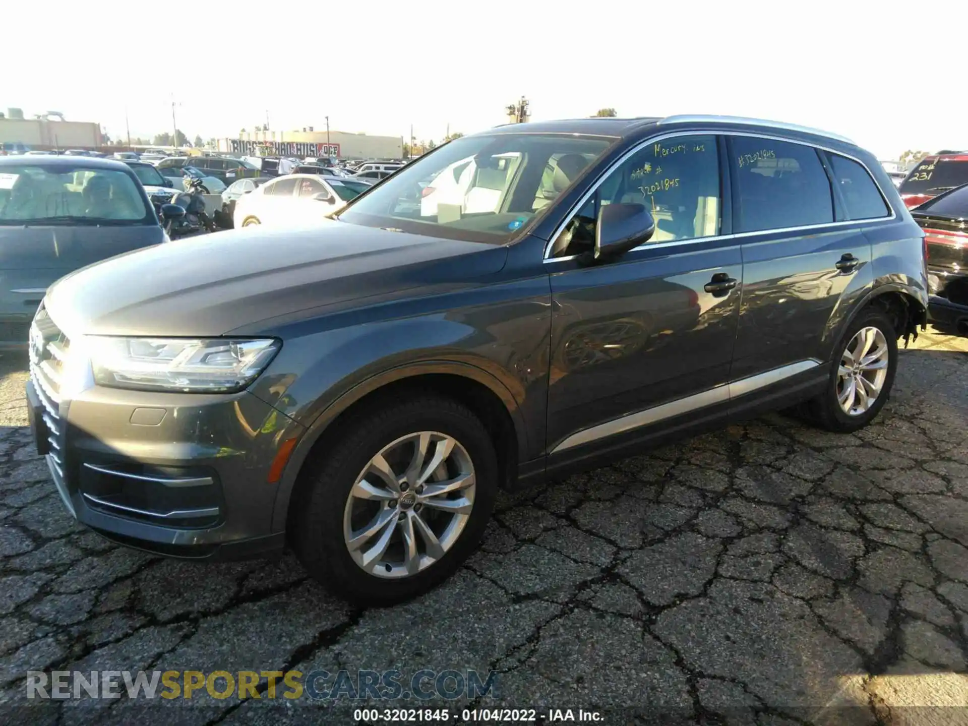 2 Photograph of a damaged car WA1AHAF76KD047370 AUDI Q7 2019