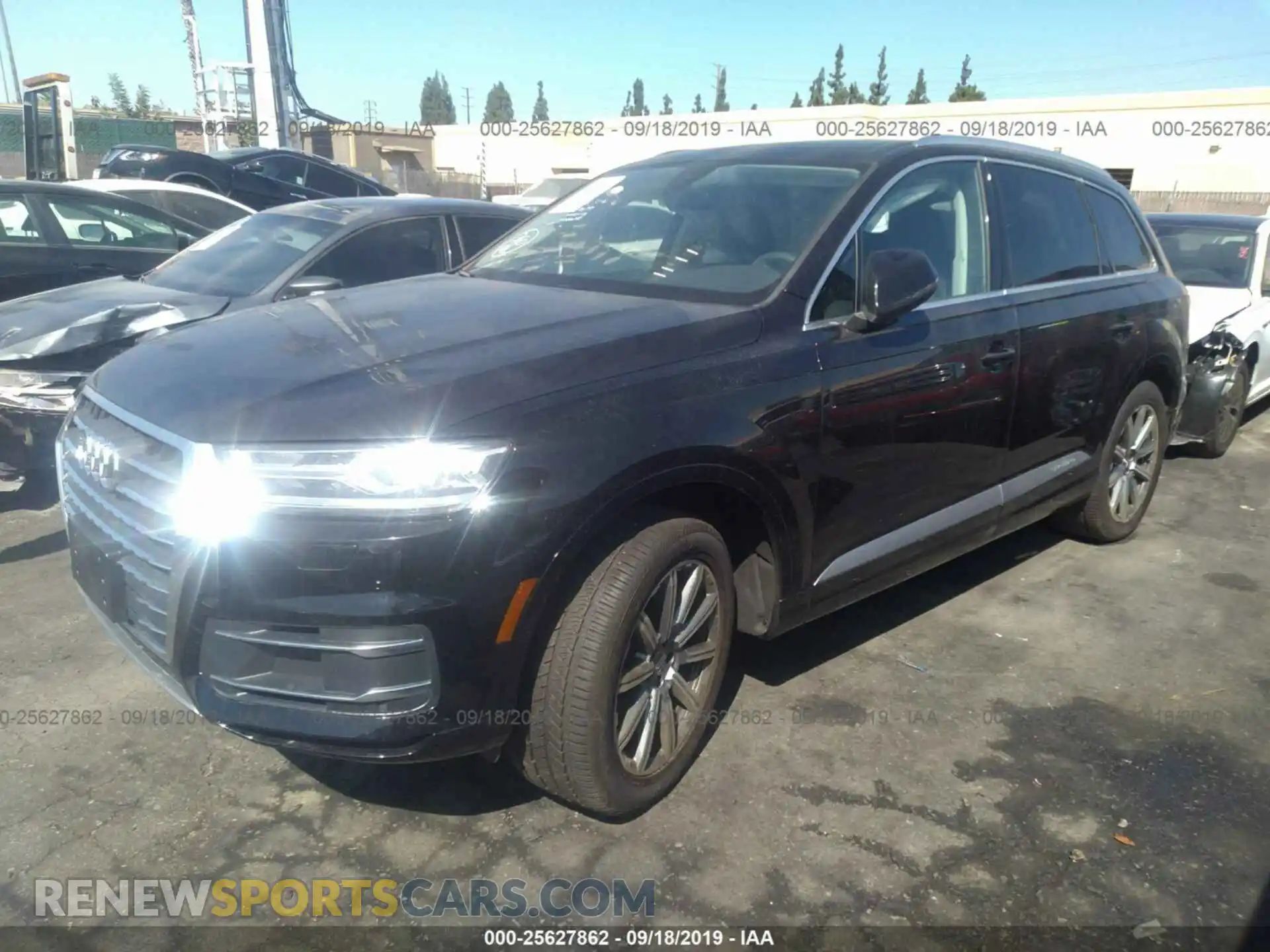 2 Photograph of a damaged car WA1AHAF78KD024351 AUDI Q7 2019