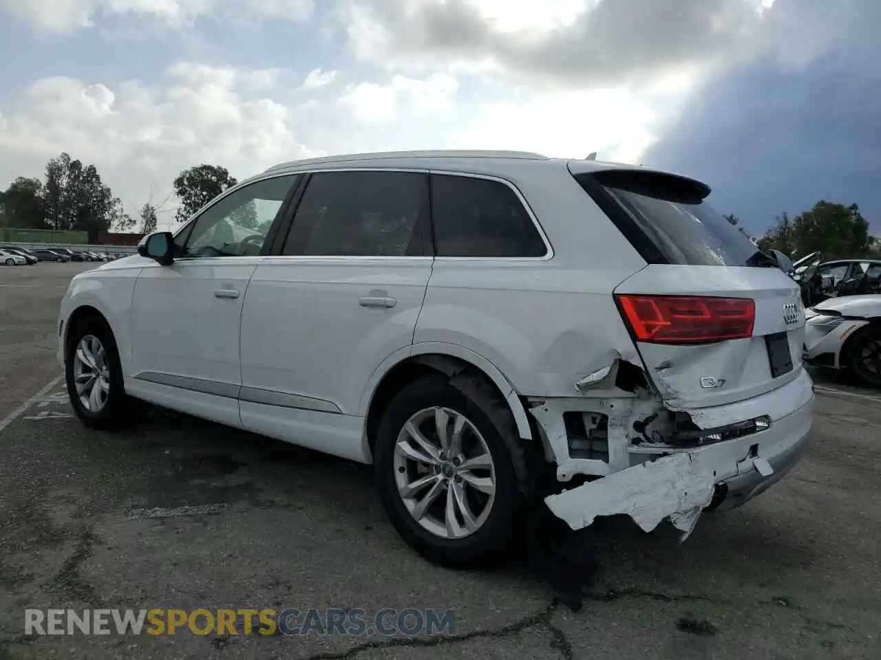 2 Photograph of a damaged car WA1AHAF78KD024723 AUDI Q7 2019