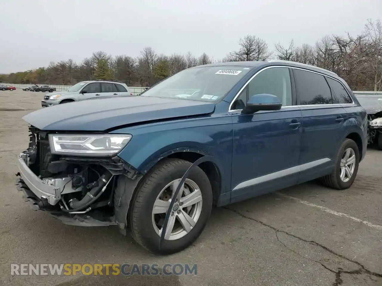 1 Photograph of a damaged car WA1AHAF78KD034877 AUDI Q7 2019
