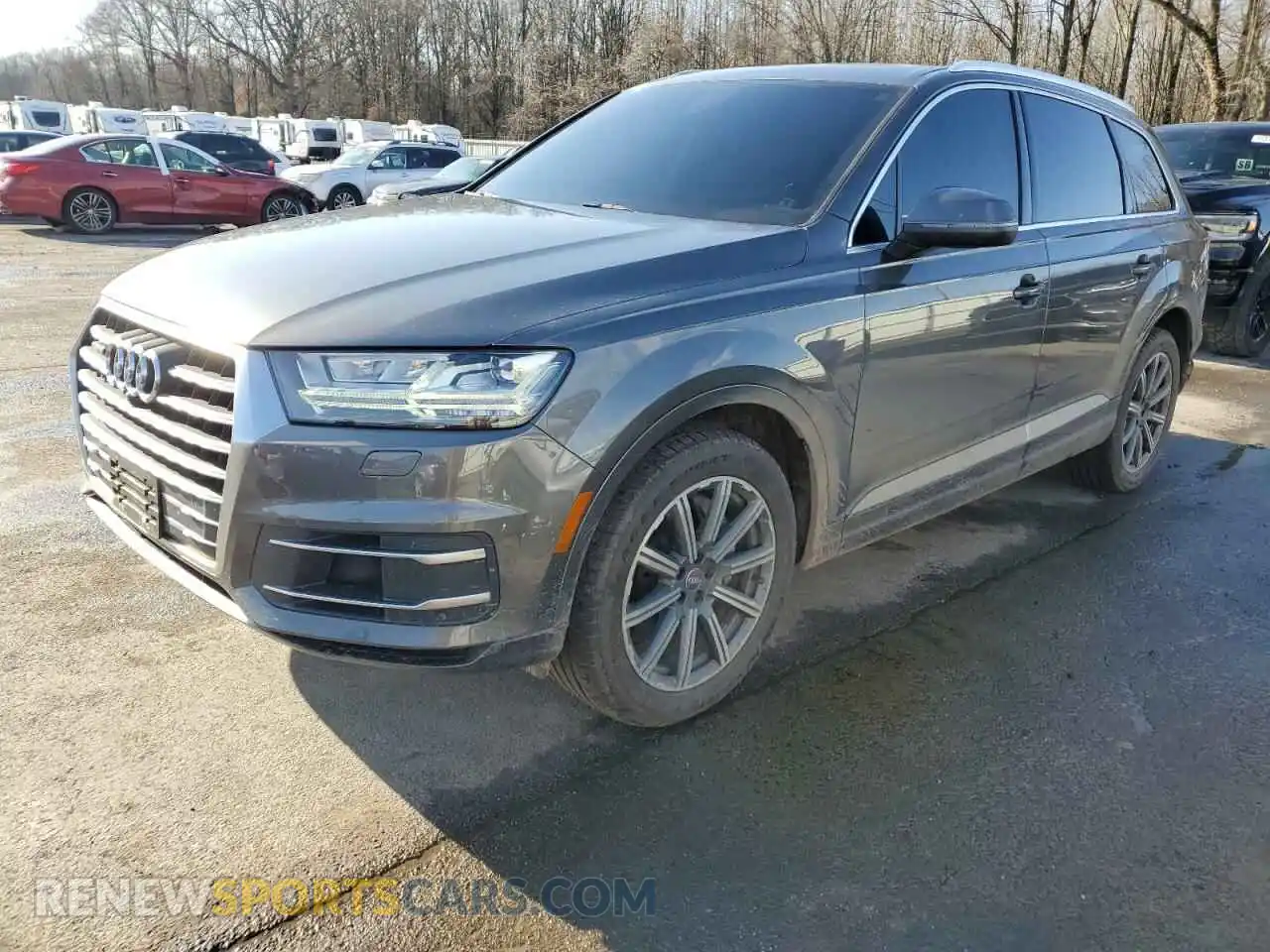 1 Photograph of a damaged car WA1LAAF70KD017858 AUDI Q7 2019