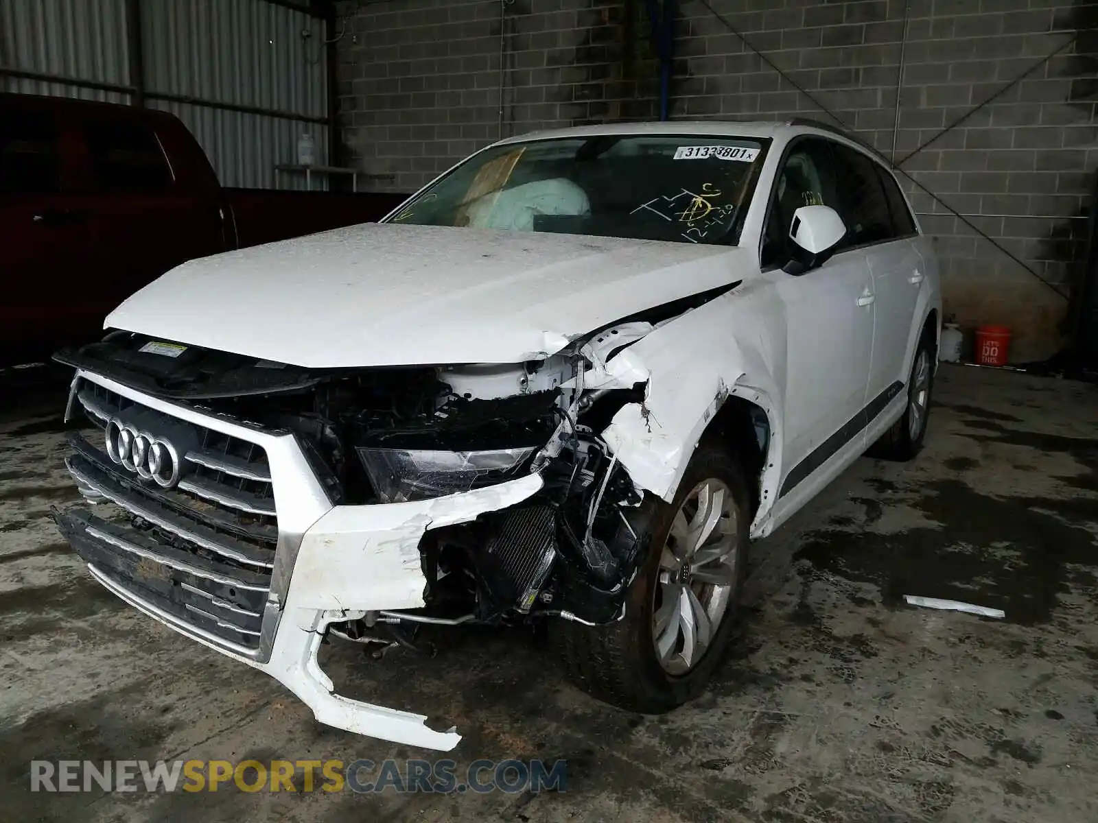 2 Photograph of a damaged car WA1LAAF70KD045837 AUDI Q7 2019