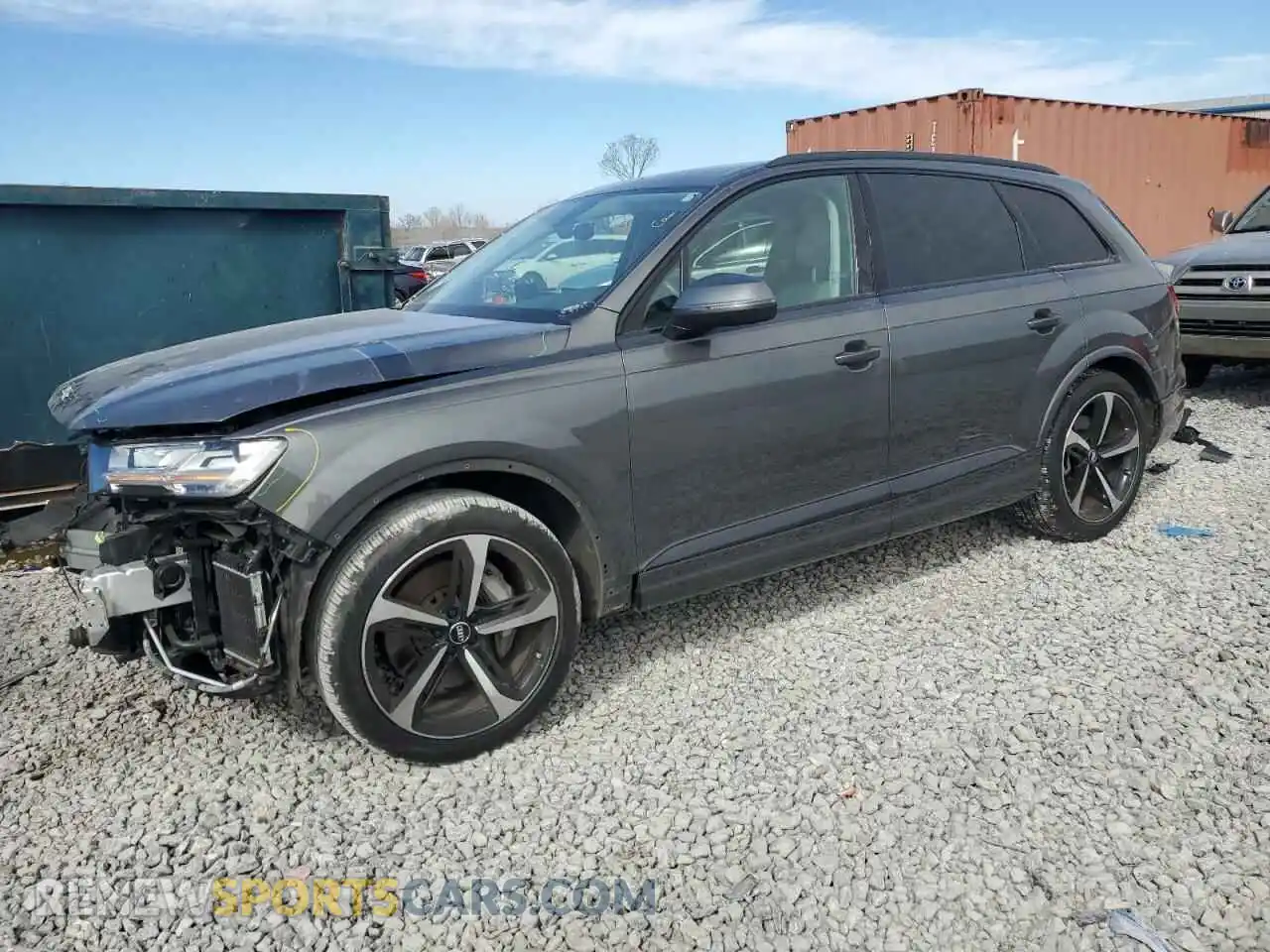 1 fotografías del automóvil dañado WA1LAAF71KD048567 AUDI Q7 2019