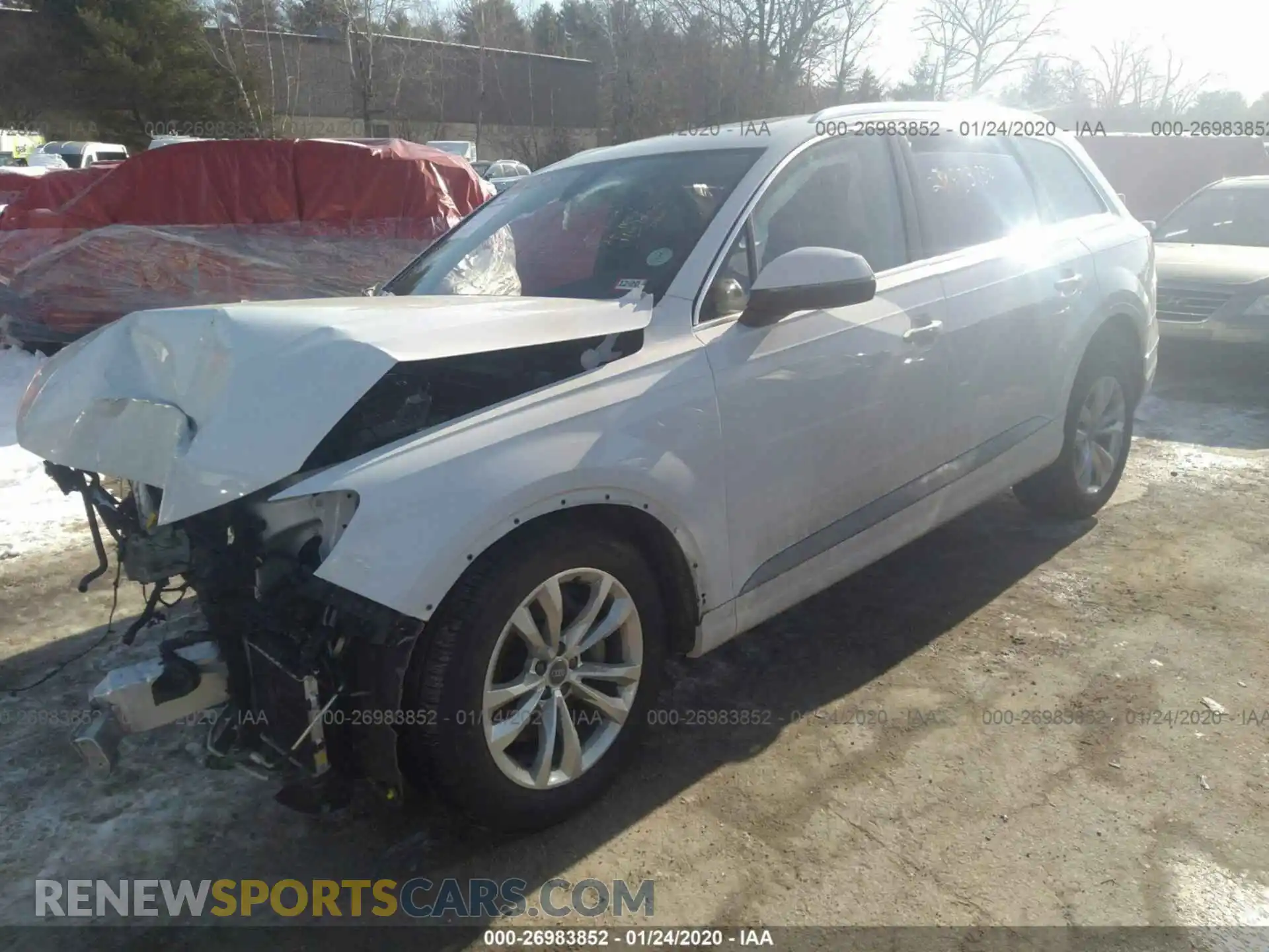 2 Photograph of a damaged car WA1LAAF72KD007963 AUDI Q7 2019