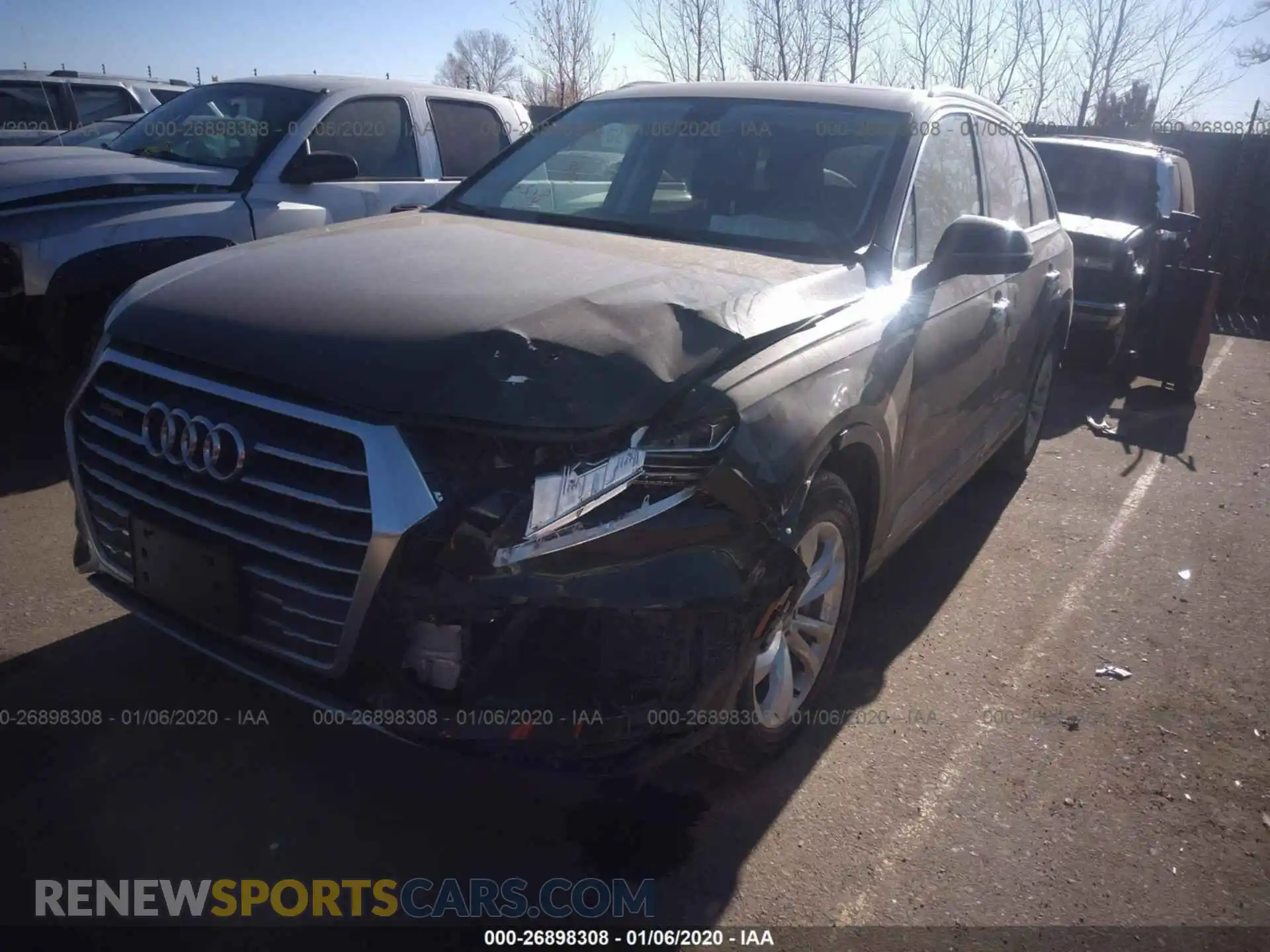 2 Photograph of a damaged car WA1LAAF72KD045919 AUDI Q7 2019