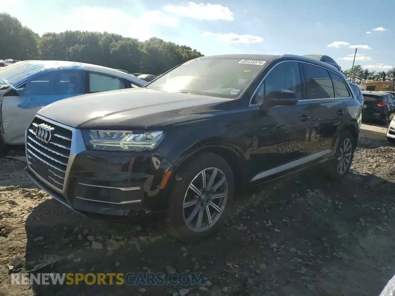1 Photograph of a damaged car WA1LAAF74KD000089 AUDI Q7 2019