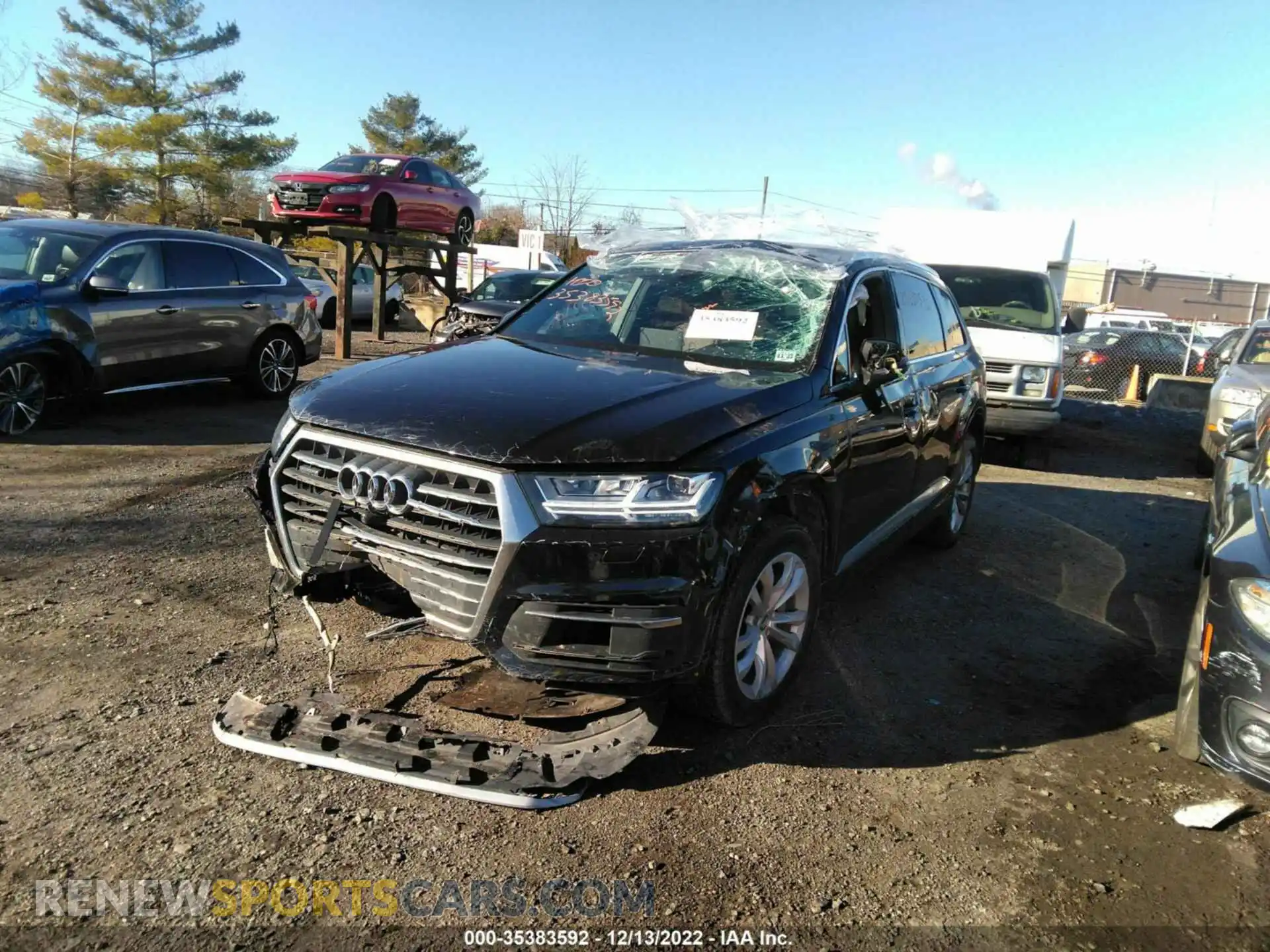 2 Photograph of a damaged car WA1LAAF75KD000196 AUDI Q7 2019