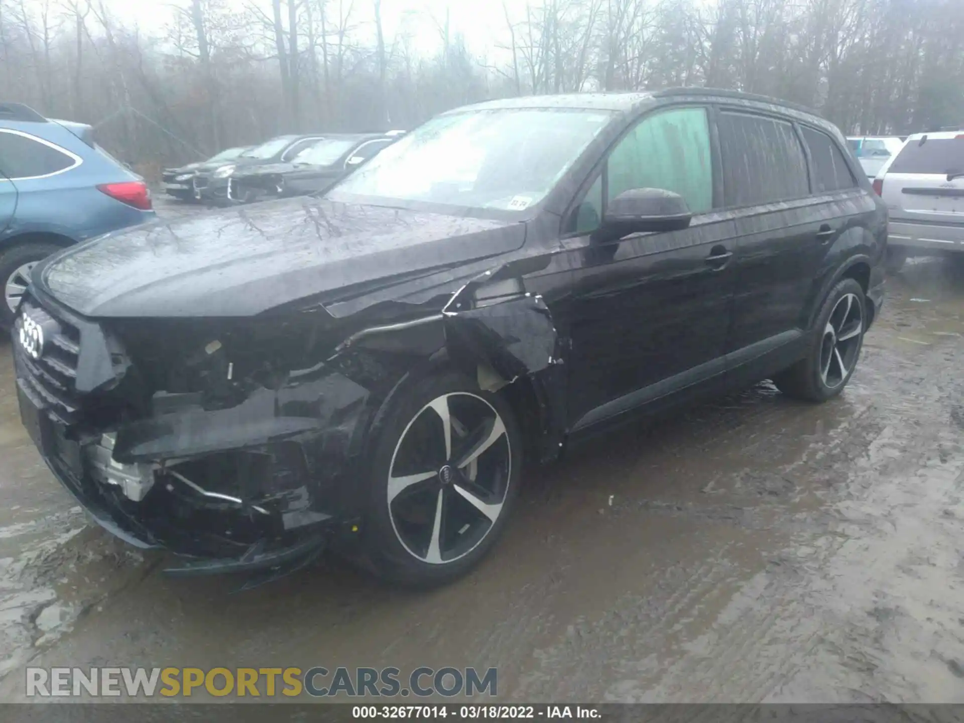 2 Photograph of a damaged car WA1LAAF75KD048295 AUDI Q7 2019
