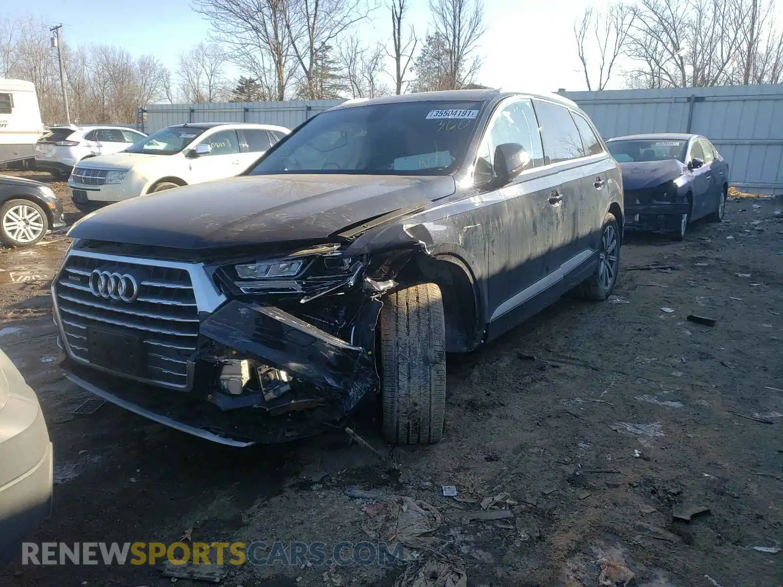 2 Photograph of a damaged car WA1LAAF77KD004296 AUDI Q7 2019