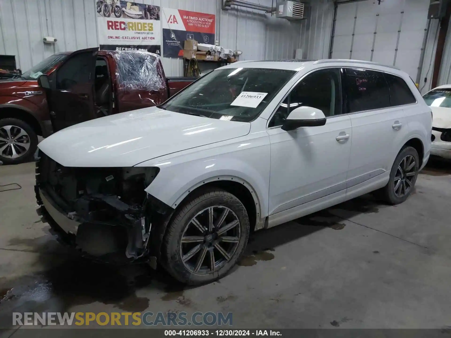 2 fotografías del automóvil dañado WA1LAAF79KD034285 AUDI Q7 2019