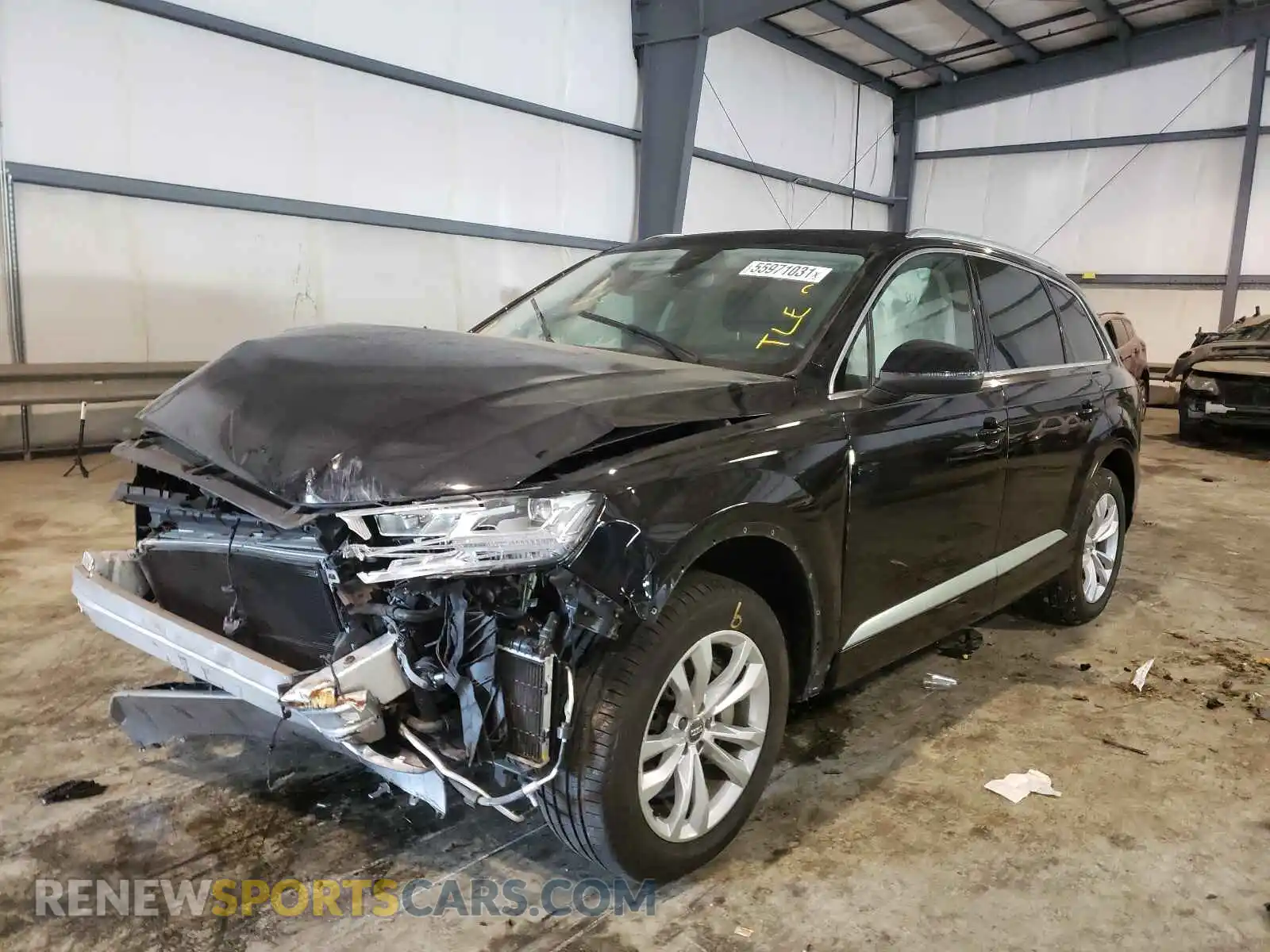2 Photograph of a damaged car WA1LAAF79KD043147 AUDI Q7 2019
