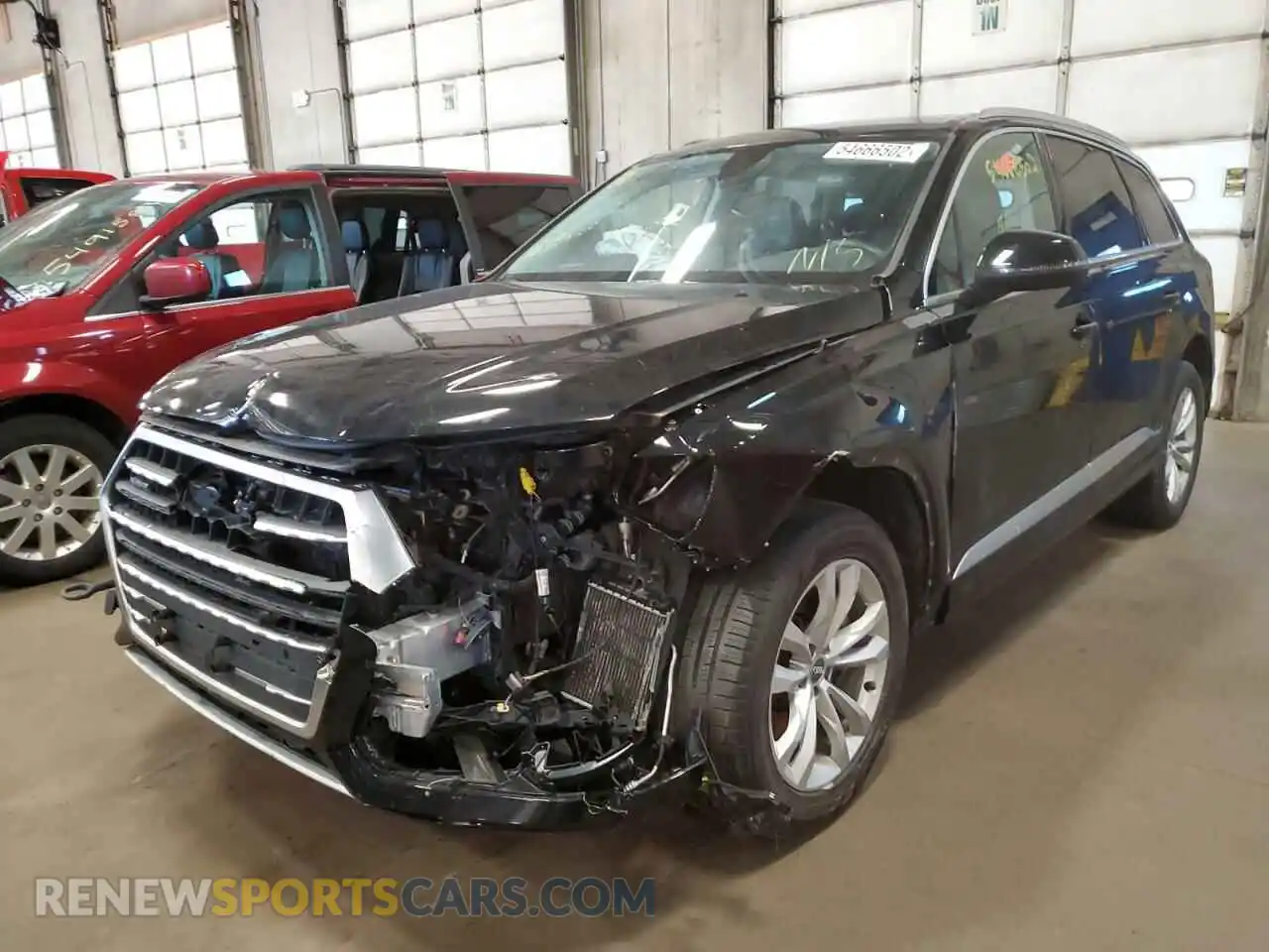 2 Photograph of a damaged car WA1LAAF79KD044413 AUDI Q7 2019